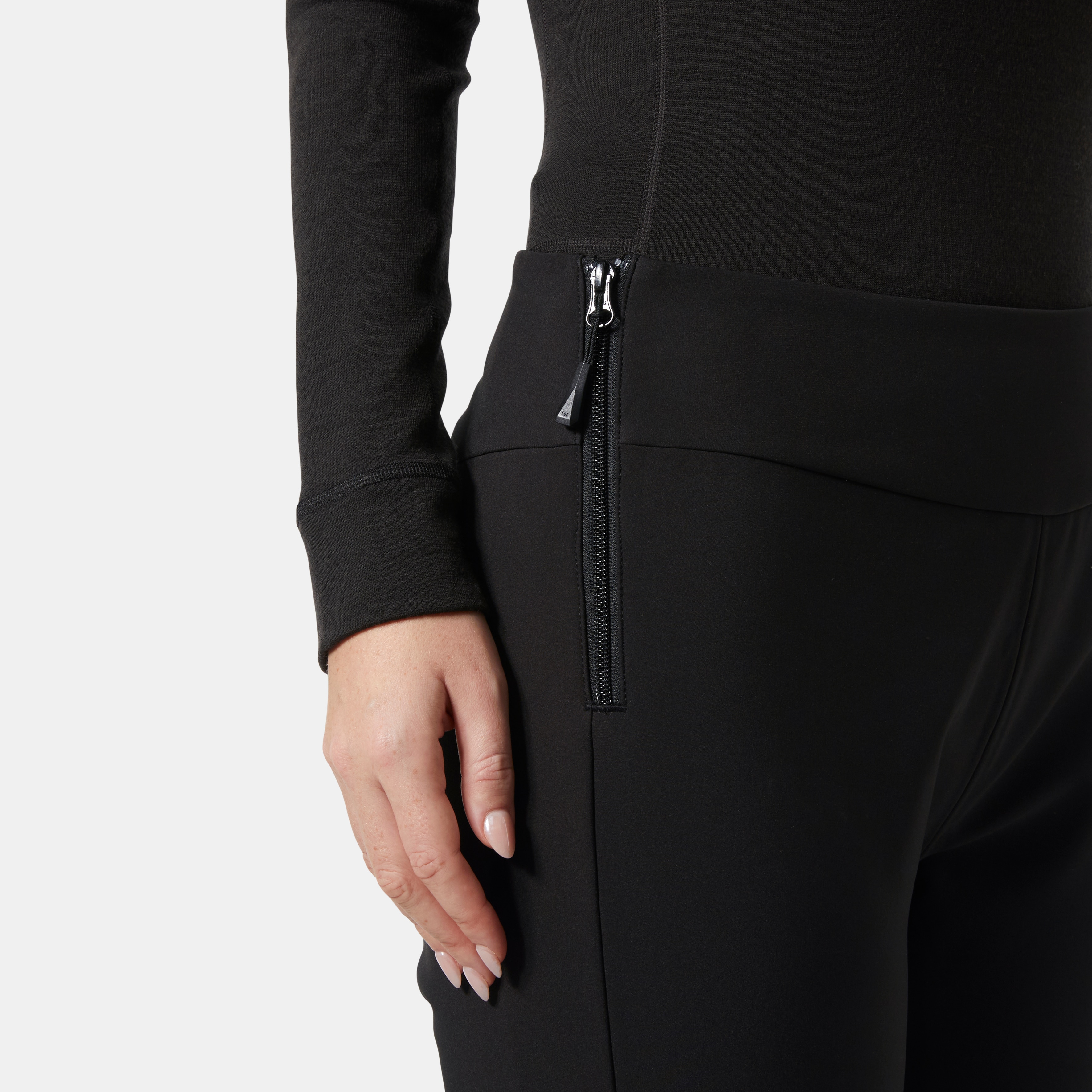 Pantalones de esquí de mujer W NORA SOFTSHELL PANT Helly Hansen - Negro Negro-3