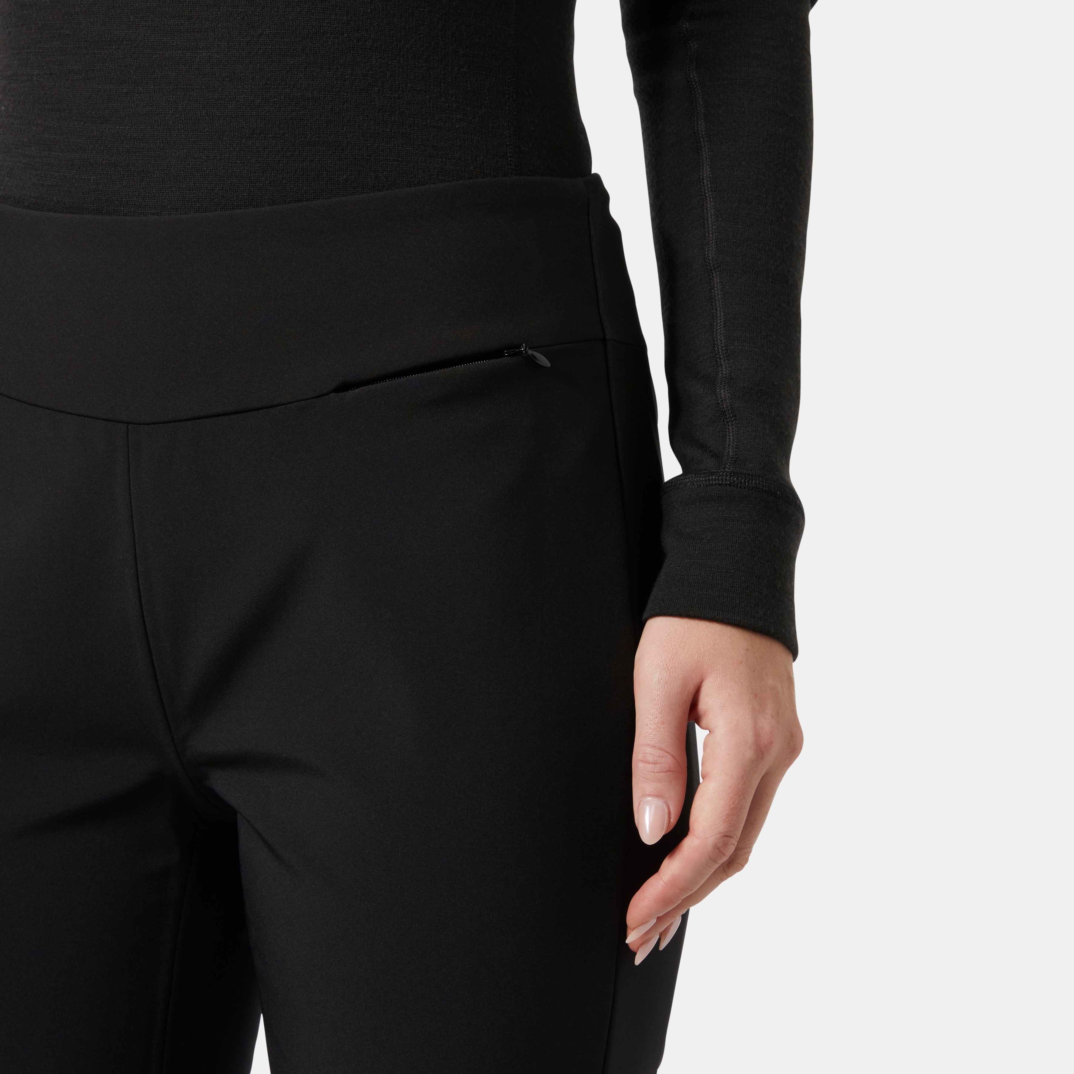 Pantalones de esquí de mujer W NORA SOFTSHELL PANT Helly Hansen - Negro Negro-5
