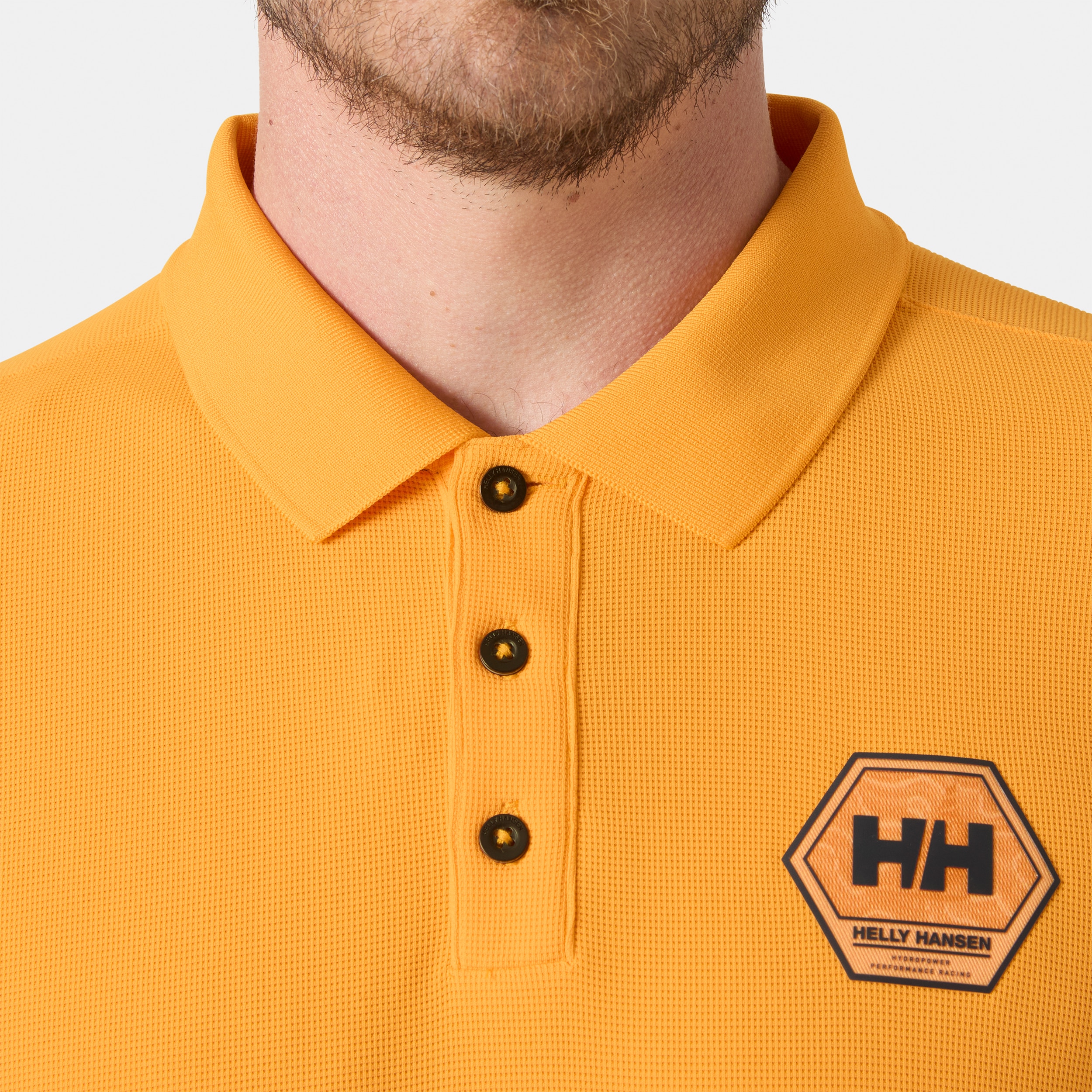 Polo de hombre HP Race Helly Hansen - Naranja claro Naranja claro-3