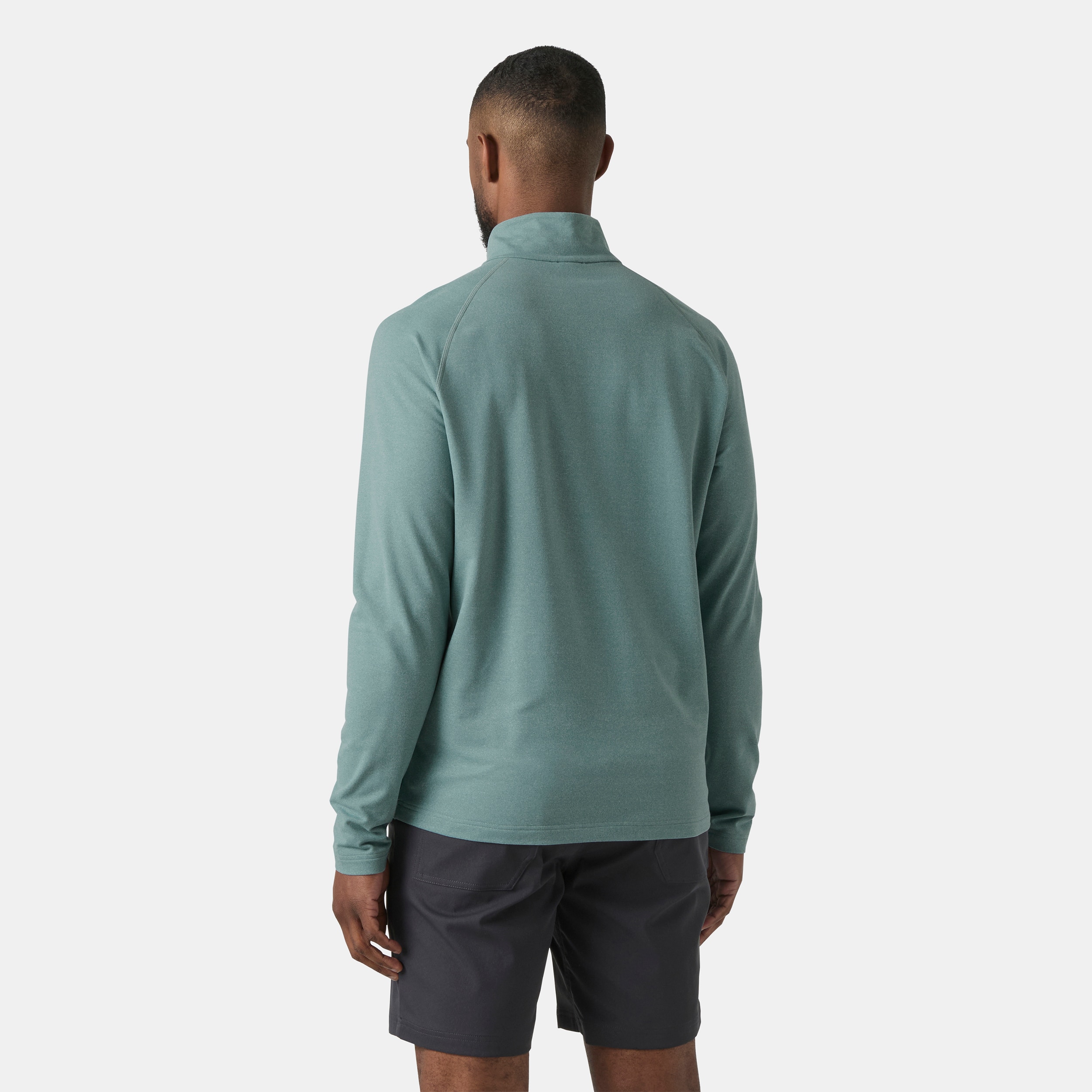 Sudadera de hombre TYRI KNIT 1/2 ZIP Helly Hansen - Verde Agua Verde Agua-4