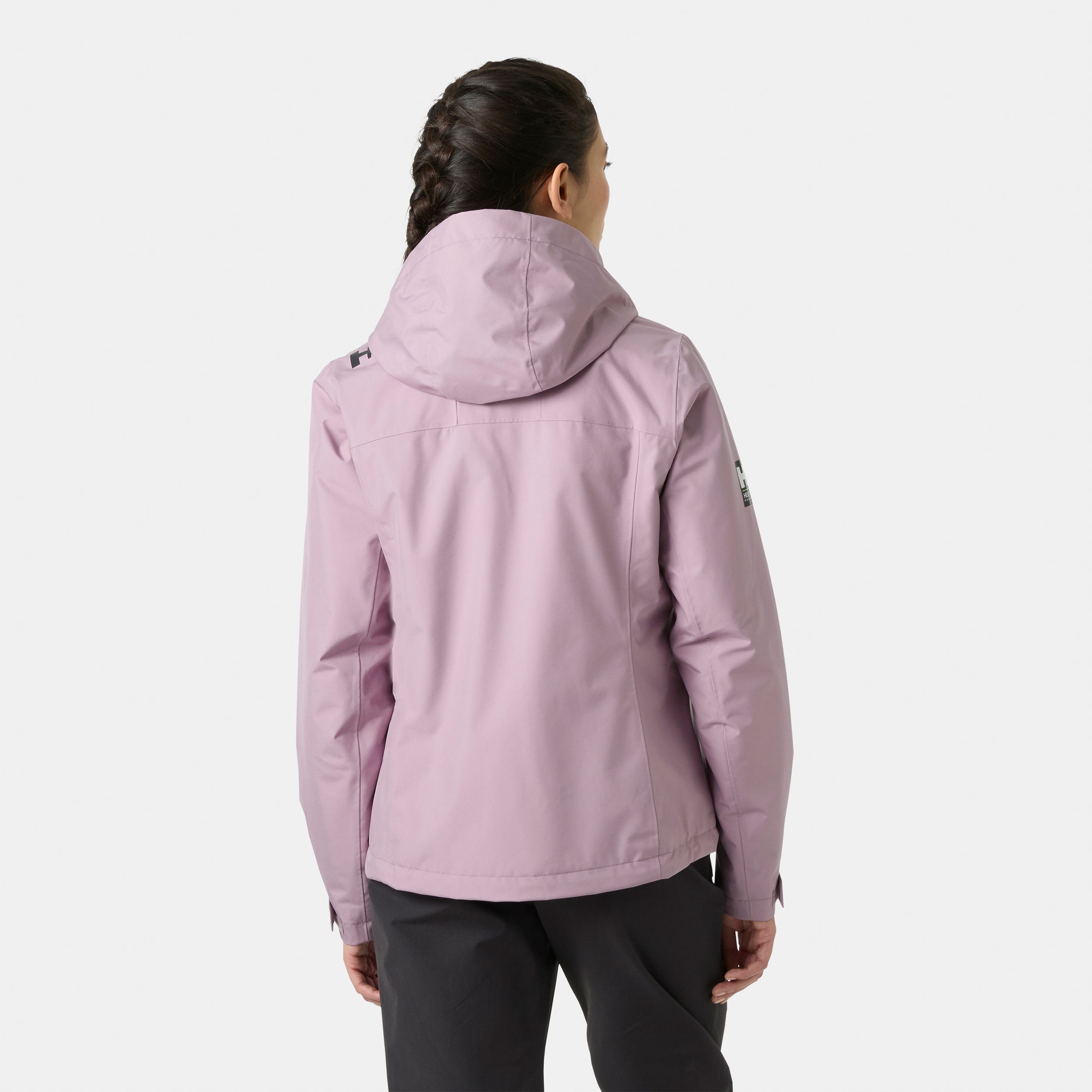 Chaqueta de mujer W CREW HOODED MIDL 2.0 Helly Hansen - Malva Malva-4