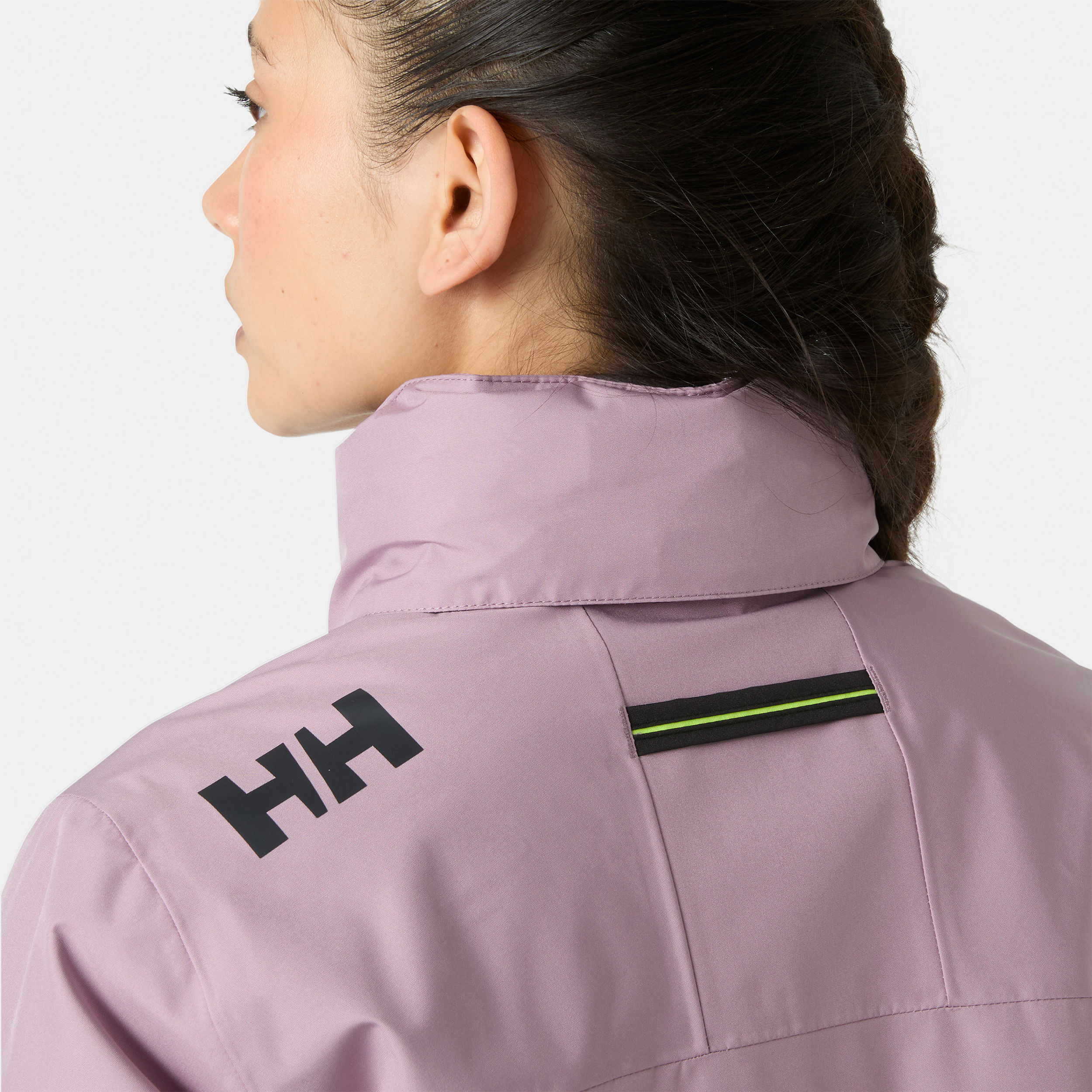Chaqueta de mujer W CREW HOODED MIDL 2.0 Helly Hansen - Malva Malva-6
