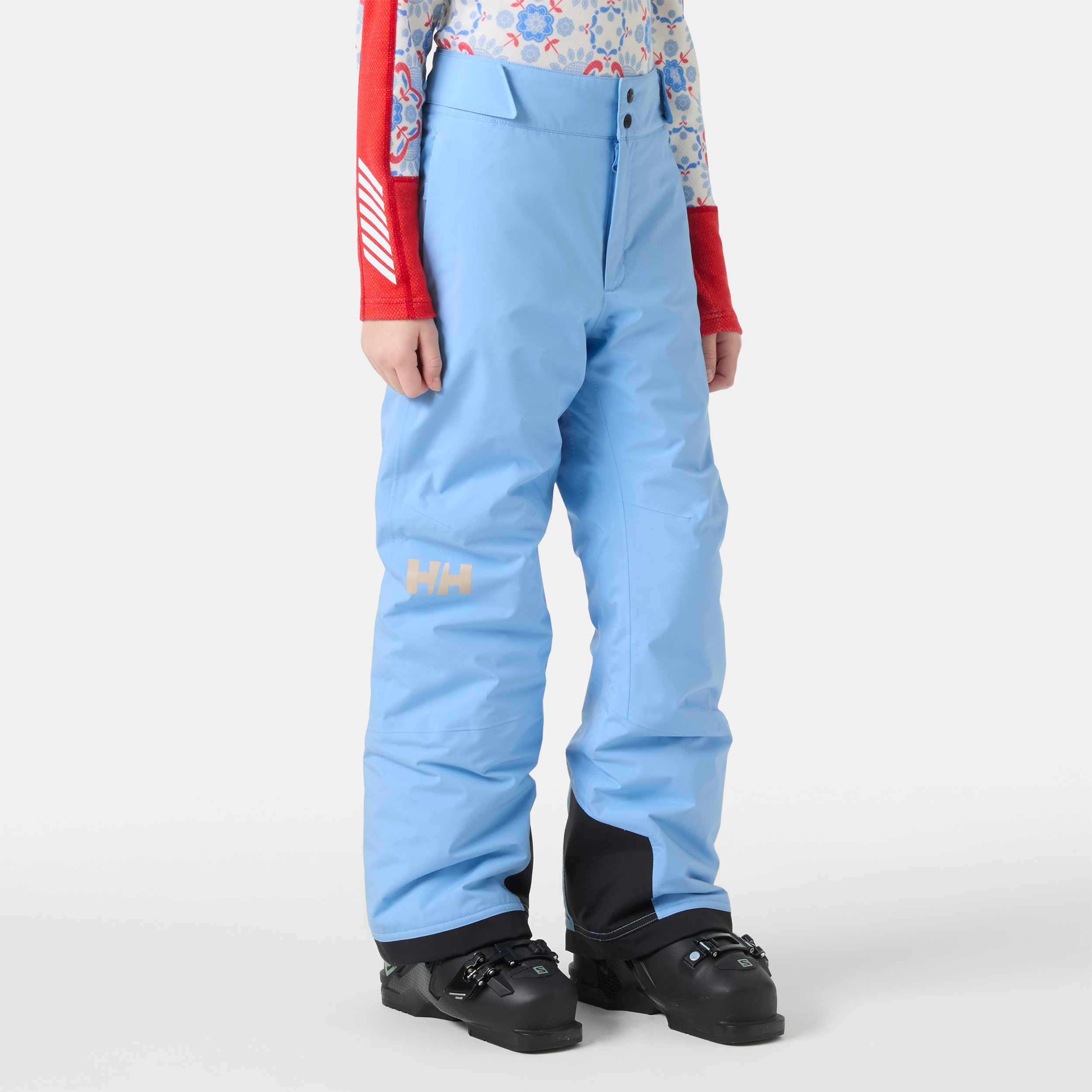 Pantalón de esquí de niños JR GIRL DIAMOND Helly Hansen - Azul claro Azul claro-3