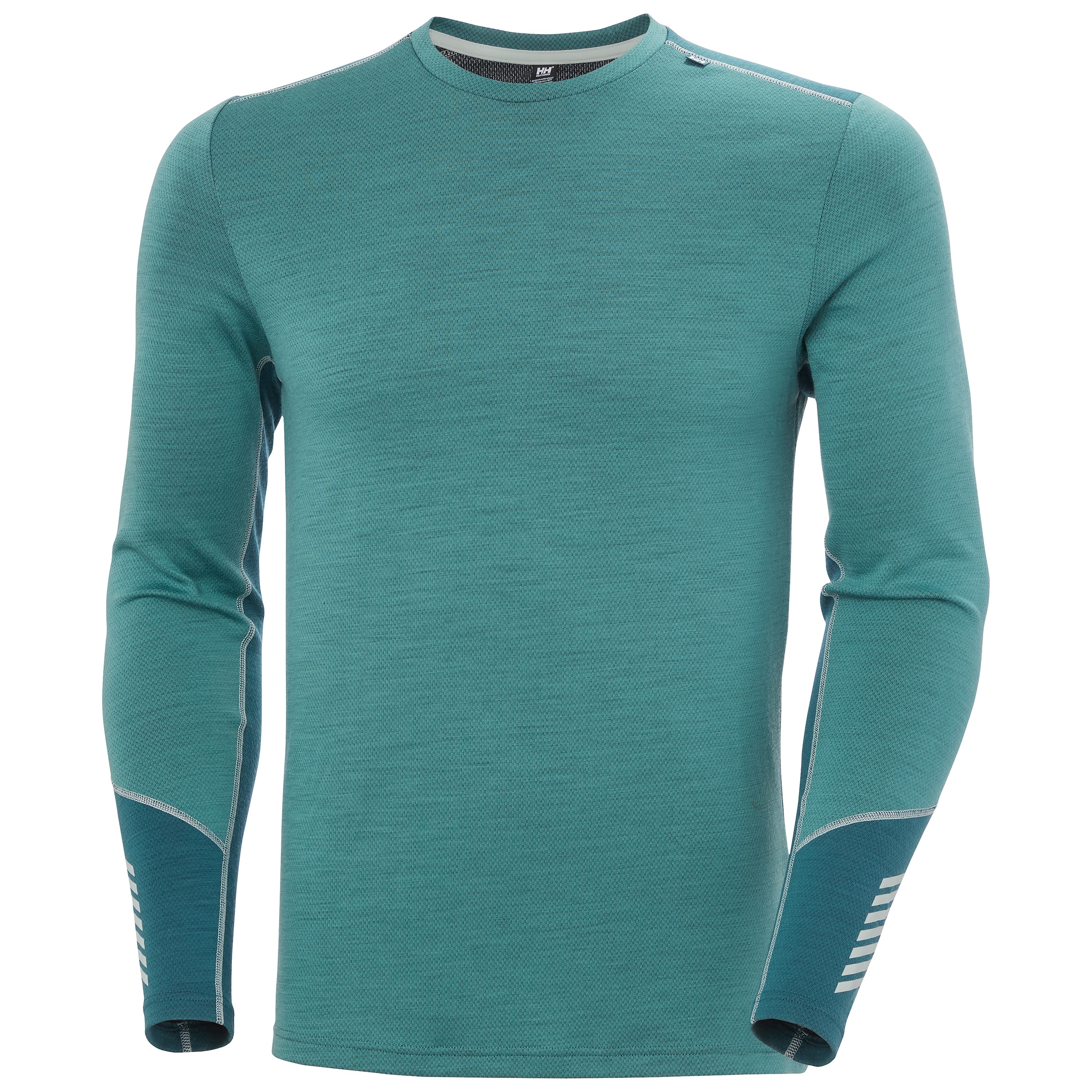 Camiseta térmica de hombre LIFA MERINO MIDWEIGHT CREW Helly Hansen - Verde Verde-1