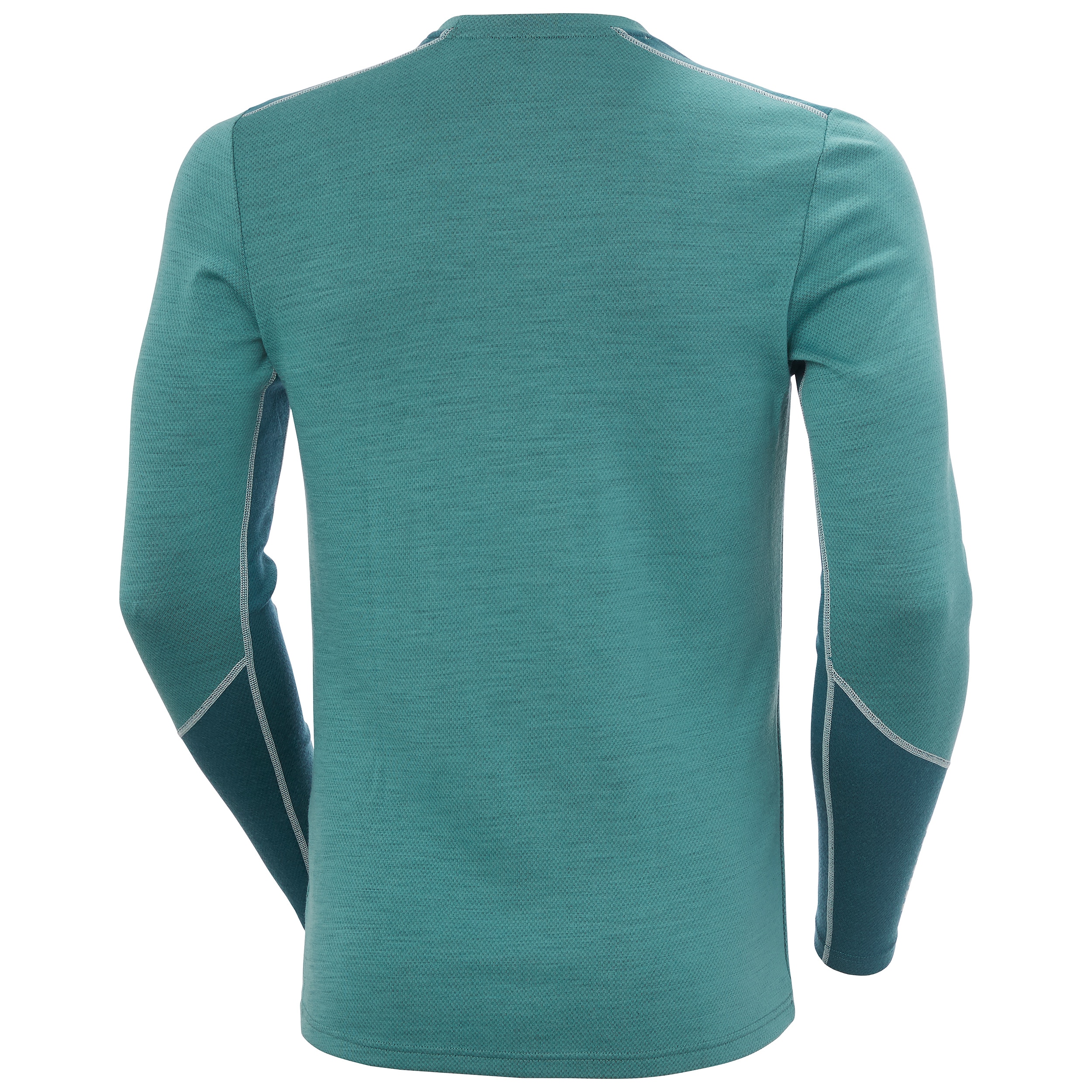 Camiseta térmica de hombre LIFA MERINO MIDWEIGHT CREW Helly Hansen - Verde Verde-2