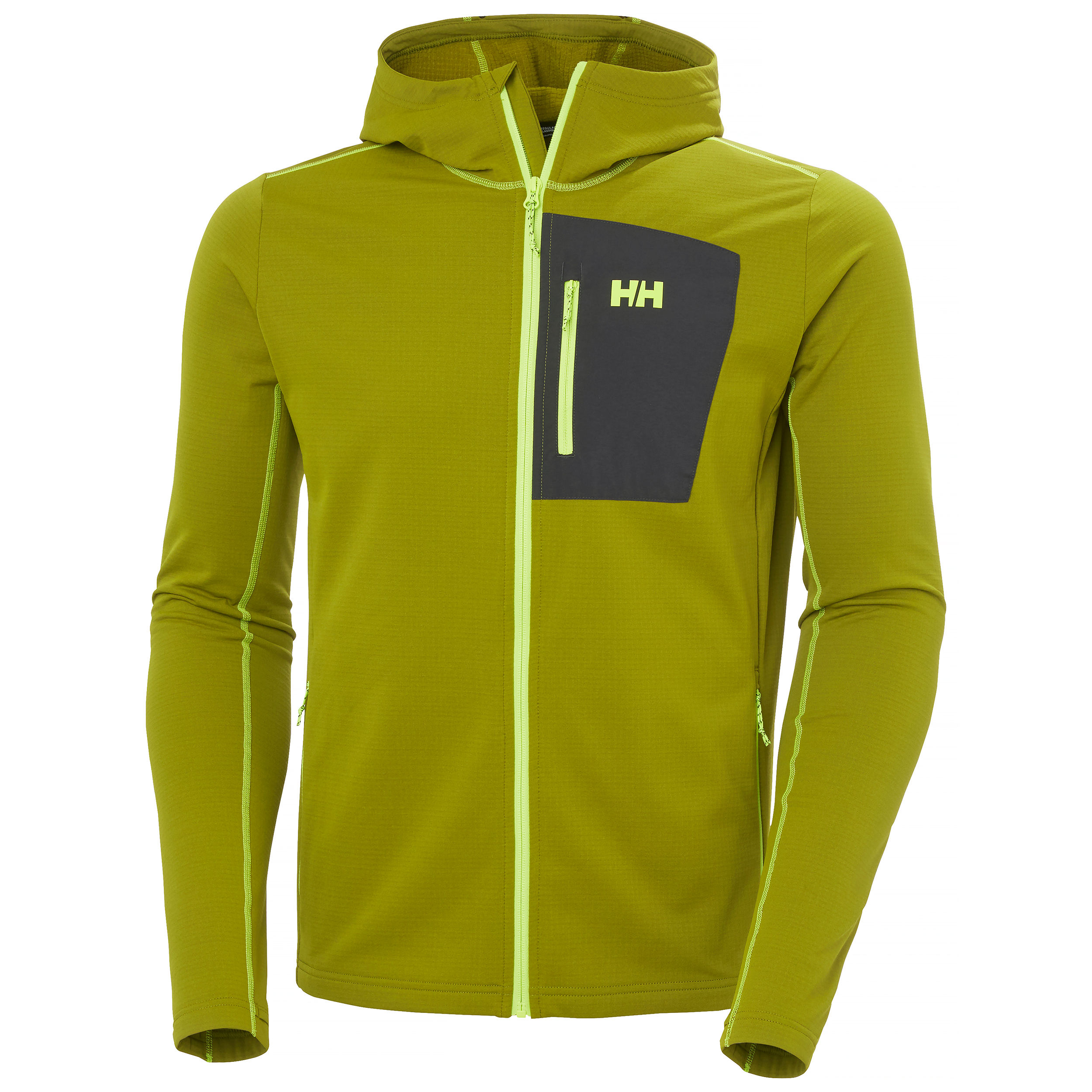 Forro polar de hombre VERSALITE HOODED Helly Hansen - Verde Oliva Verde Oliva-1