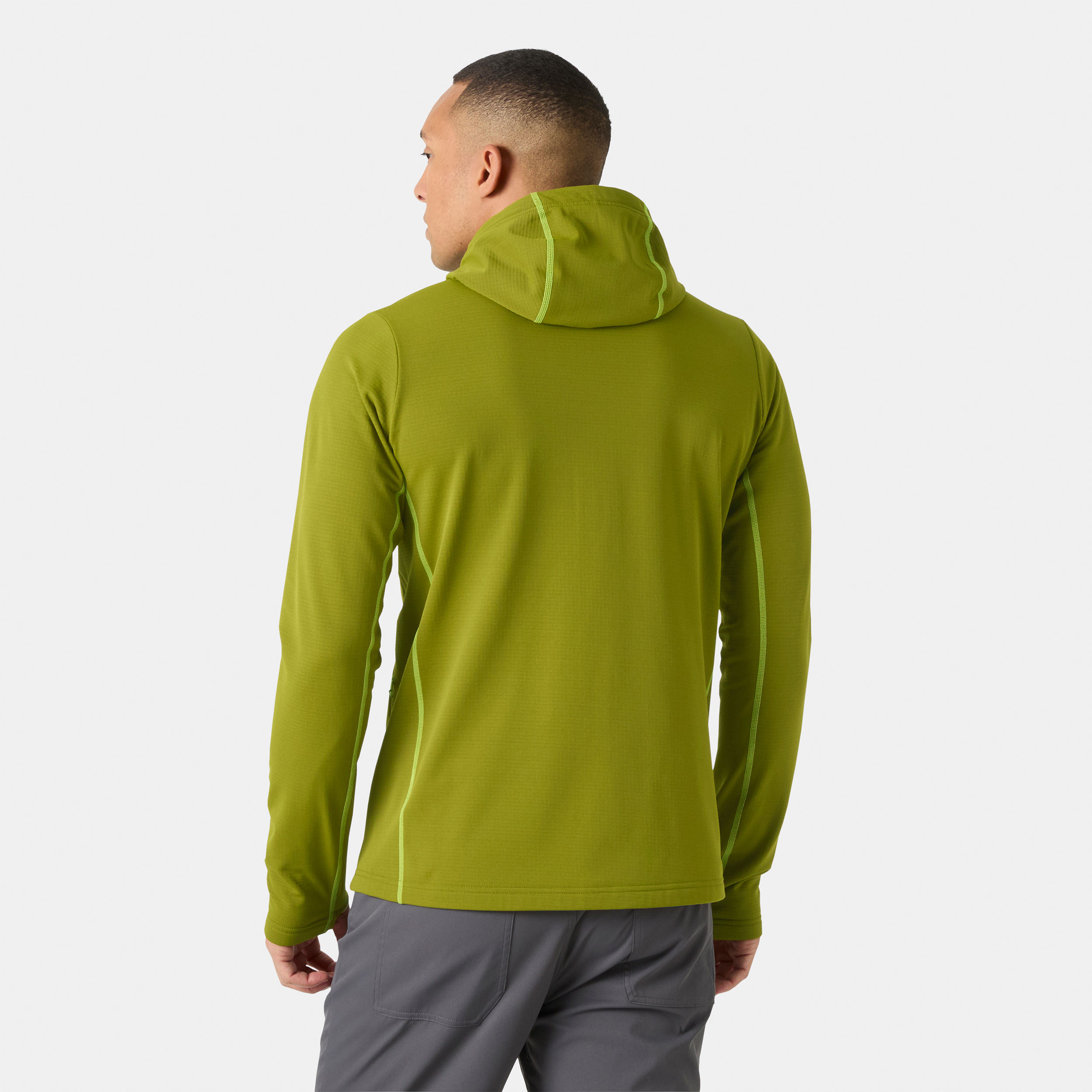 Forro polar de hombre VERSALITE HOODED Helly Hansen - Verde Oliva Verde Oliva-4