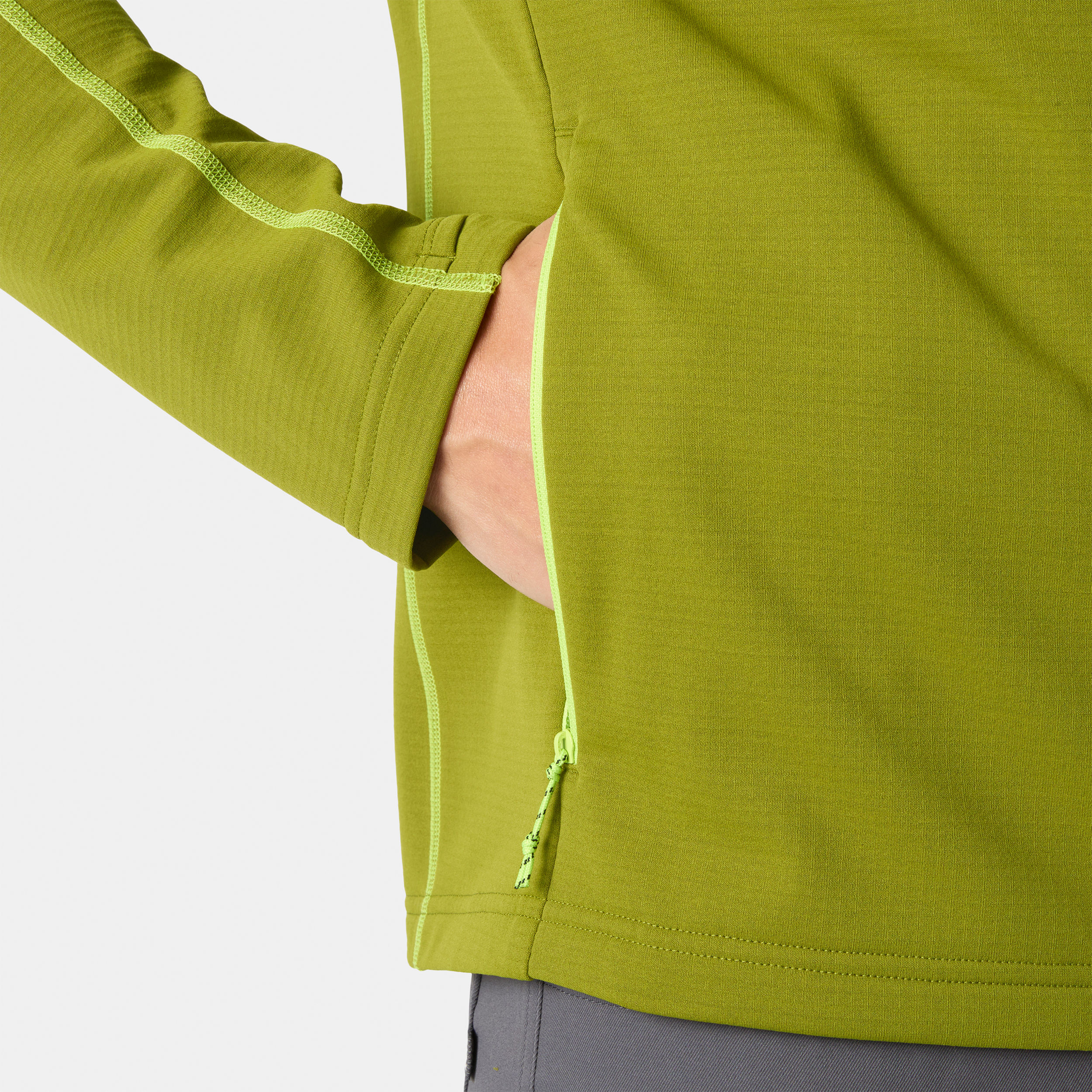 Forro polar de hombre VERSALITE HOODED Helly Hansen - Verde Oliva Verde Oliva-7