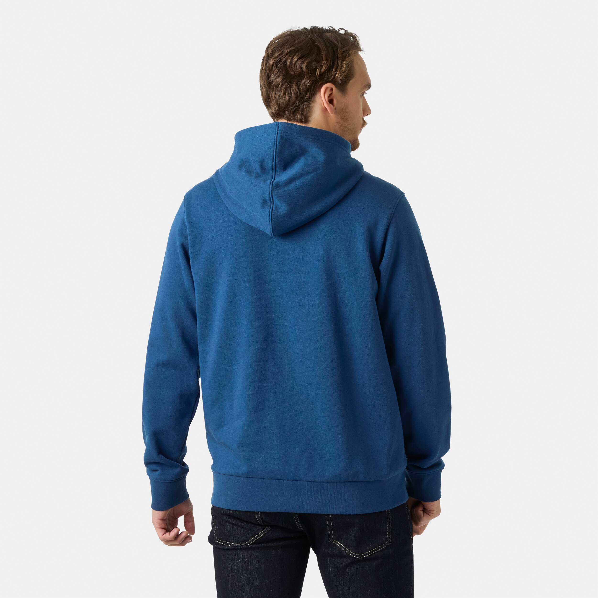 Sudadera de hombre HH Logo Helly Hansen - Azul oscuro Azul oscuro-4