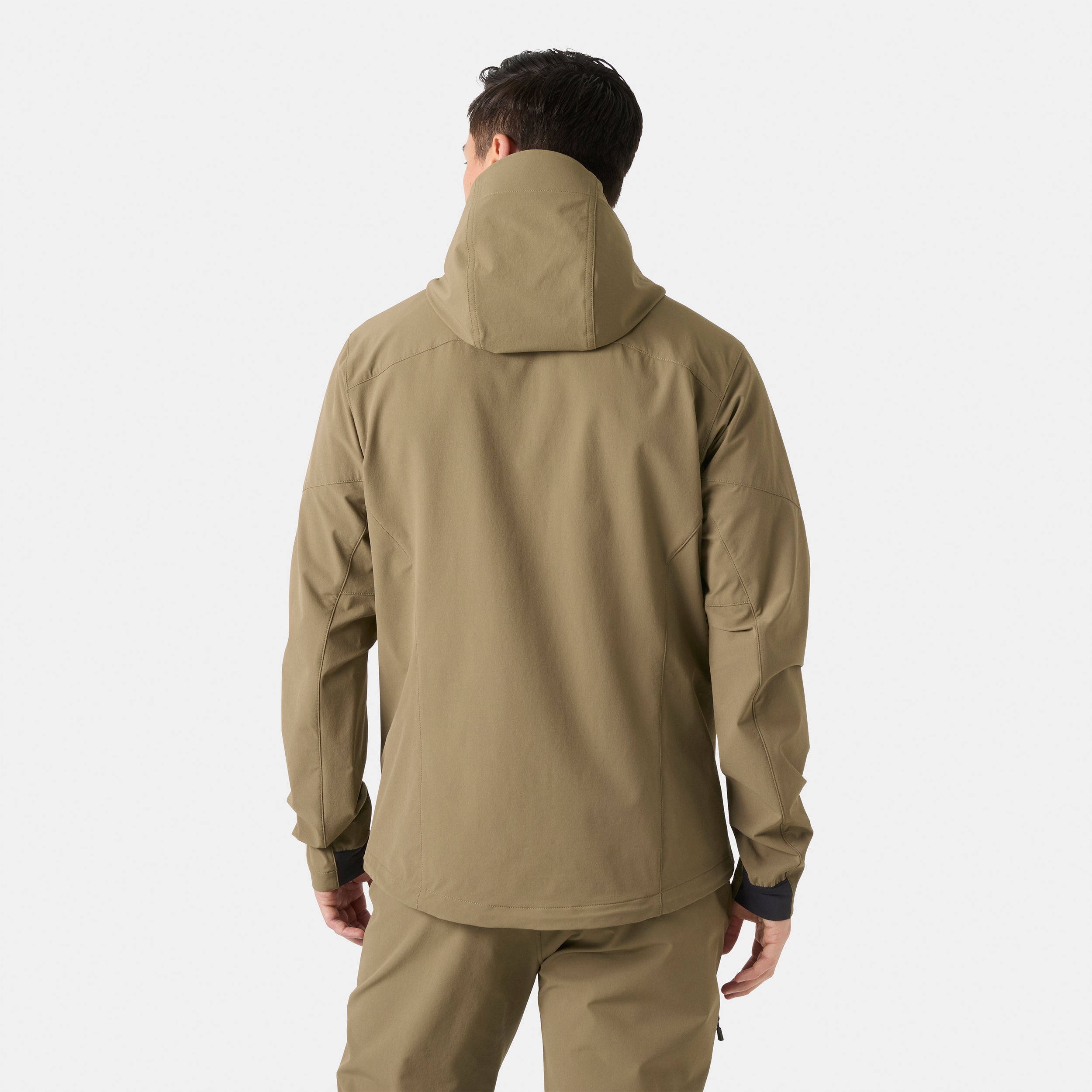 Chaqueta de hombre Blaze Softshell Hooded Helly Hansen - Marrón piedra Marrón piedra-4