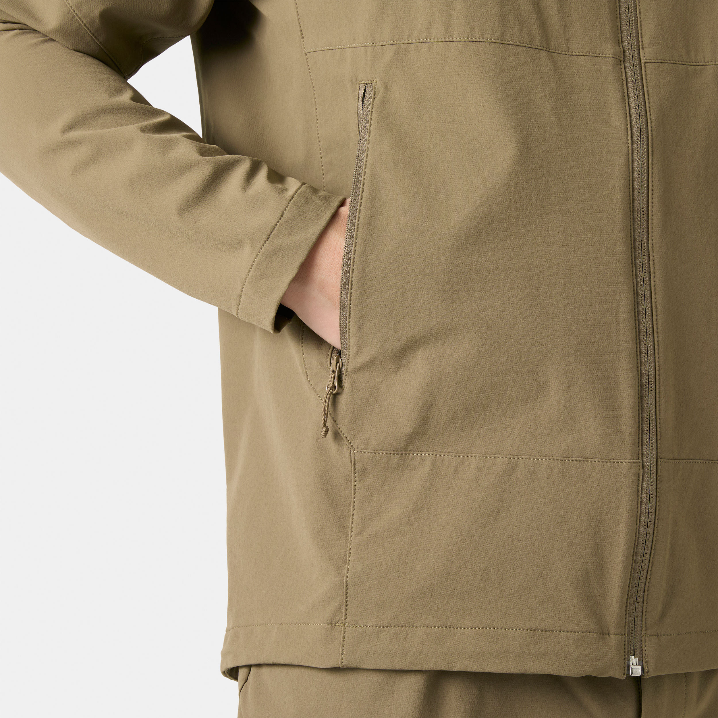 Chaqueta de hombre Blaze Softshell Hooded Helly Hansen - Marrón piedra Marrón piedra-6