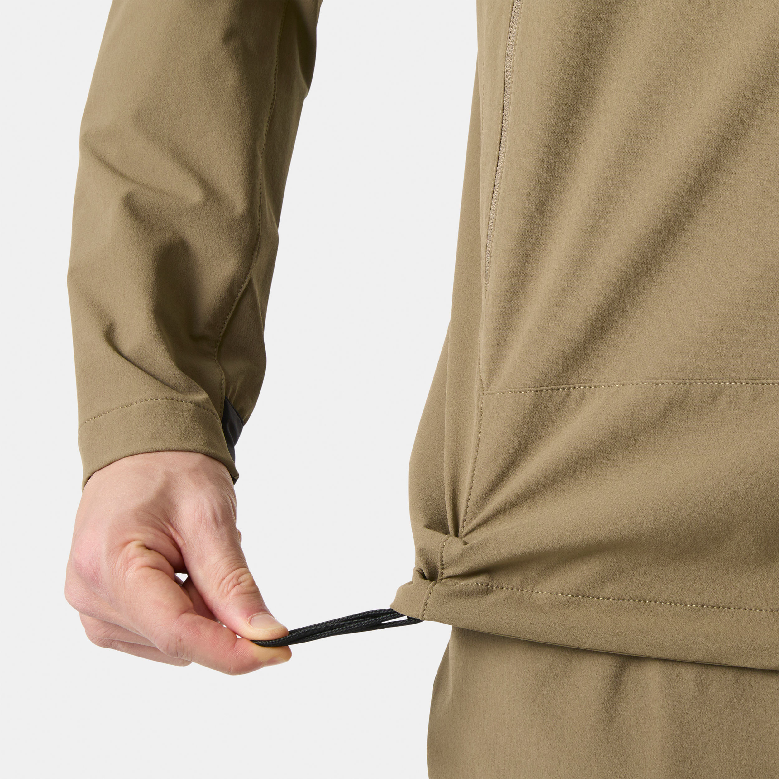 Chaqueta de hombre Blaze Softshell Hooded Helly Hansen - Marrón piedra Marrón piedra-7
