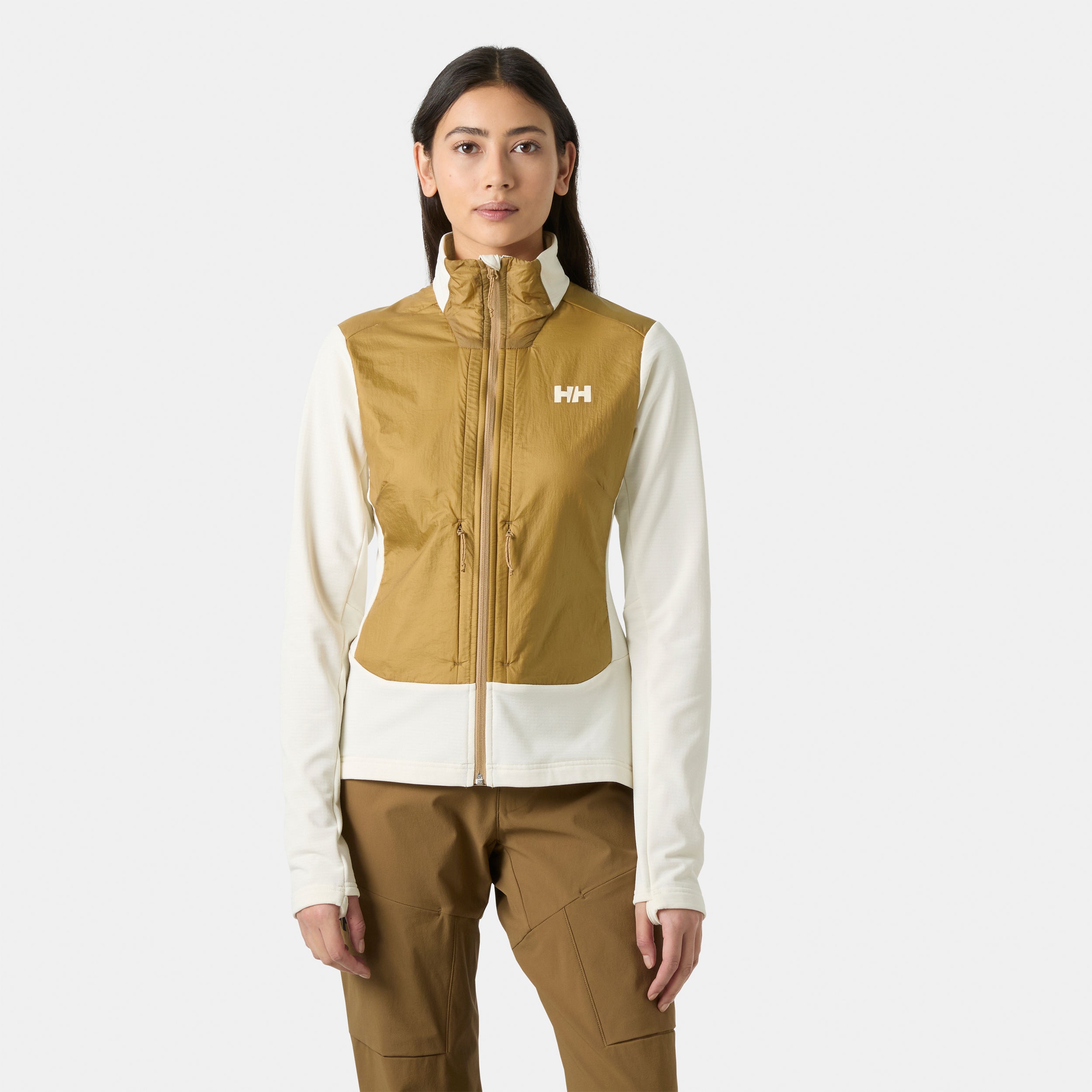 Forro polar de mujer W VERSALITE HYBRID Helly Hansen - Blanco roto Blanco roto-3