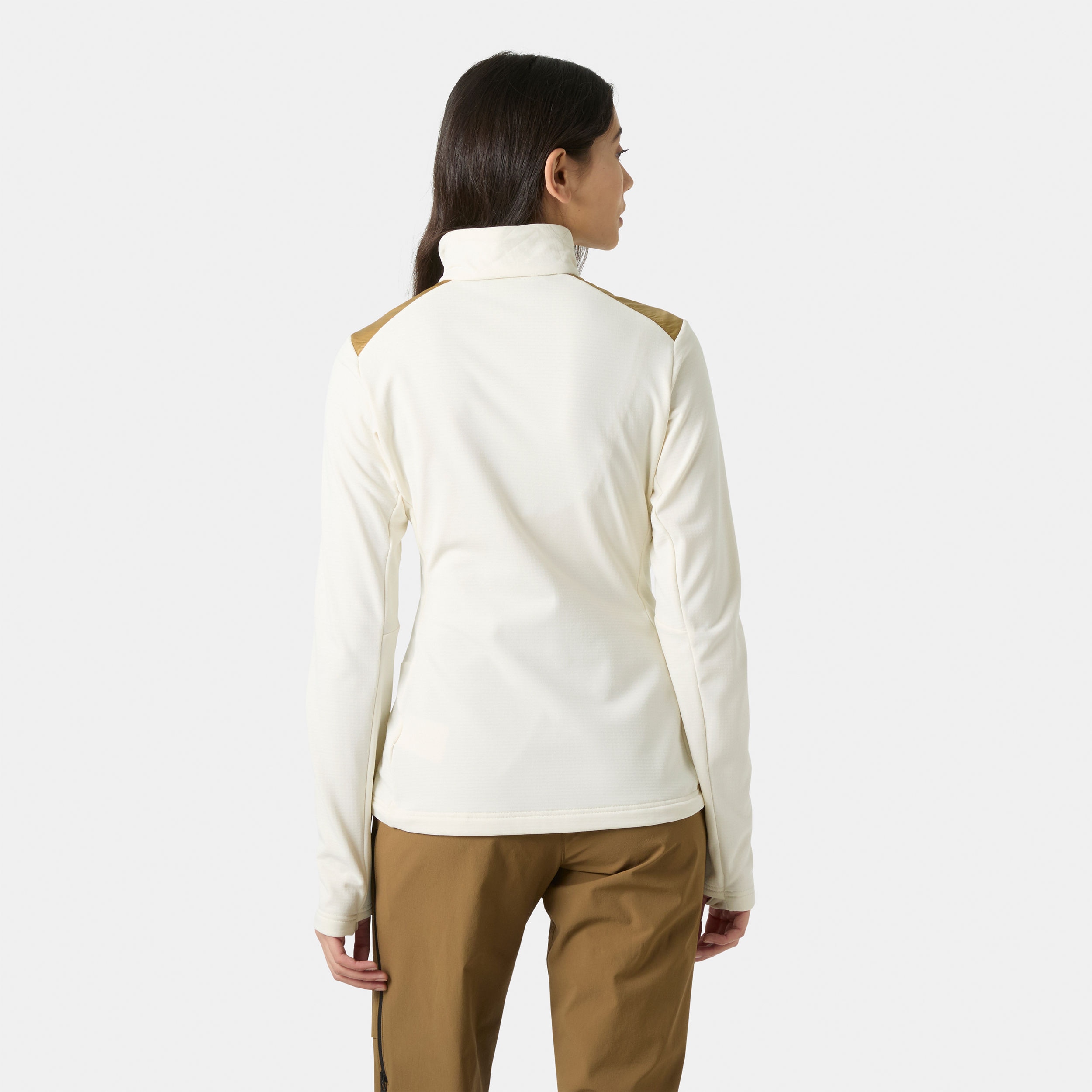 Forro polar de mujer W VERSALITE HYBRID Helly Hansen - Blanco roto Blanco roto-4