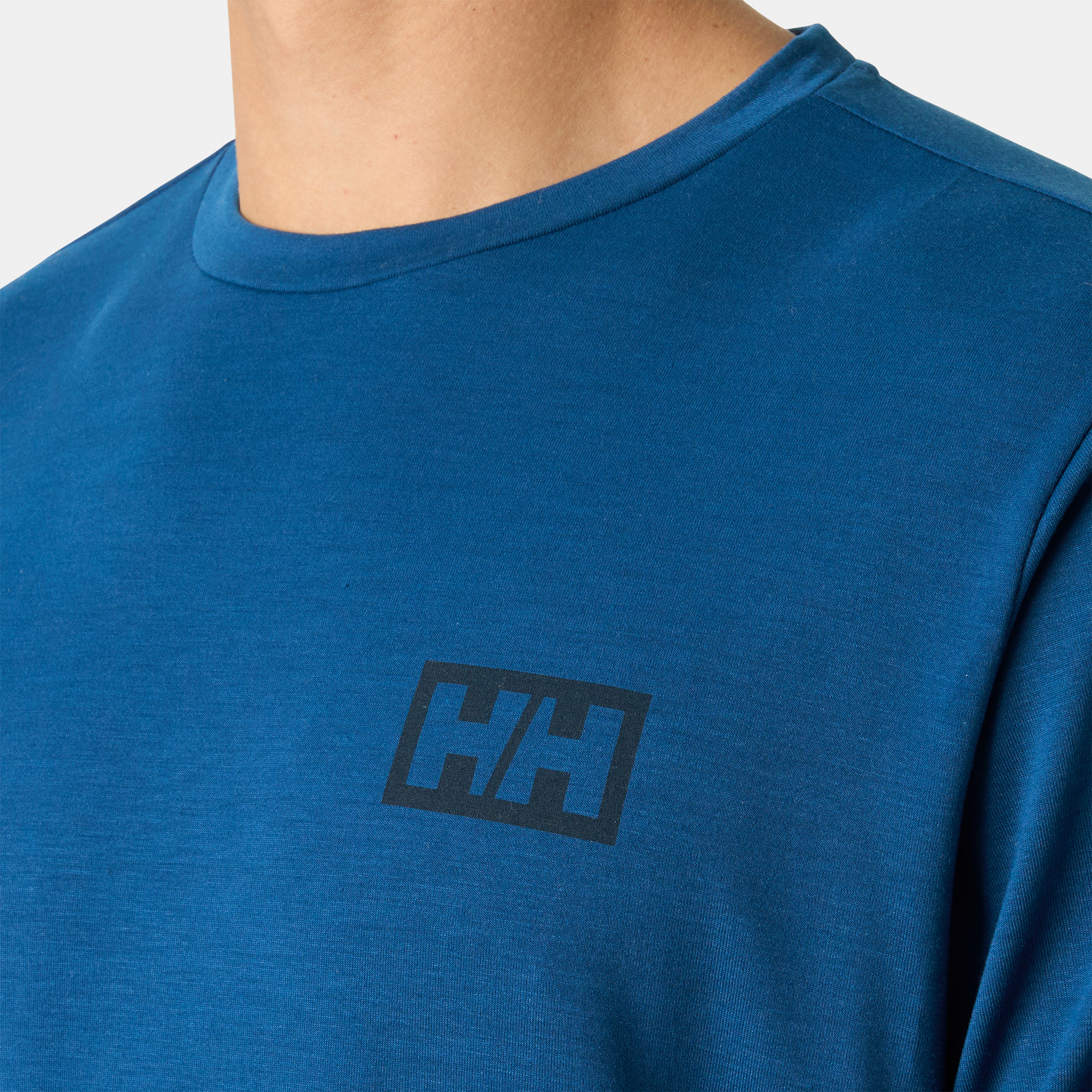Imagen 5 de Camiseta de hombre SKOG GRAPHIC LS Helly Hansen - Azul oscuro Azul oscuro