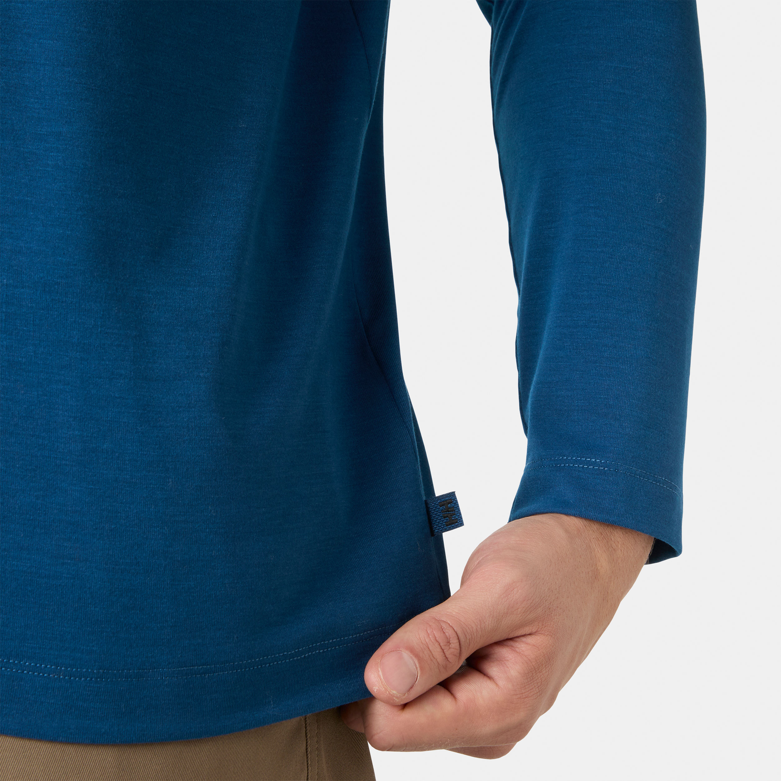 Imagen 6 de Camiseta de hombre SKOG GRAPHIC LS Helly Hansen - Azul oscuro Azul oscuro