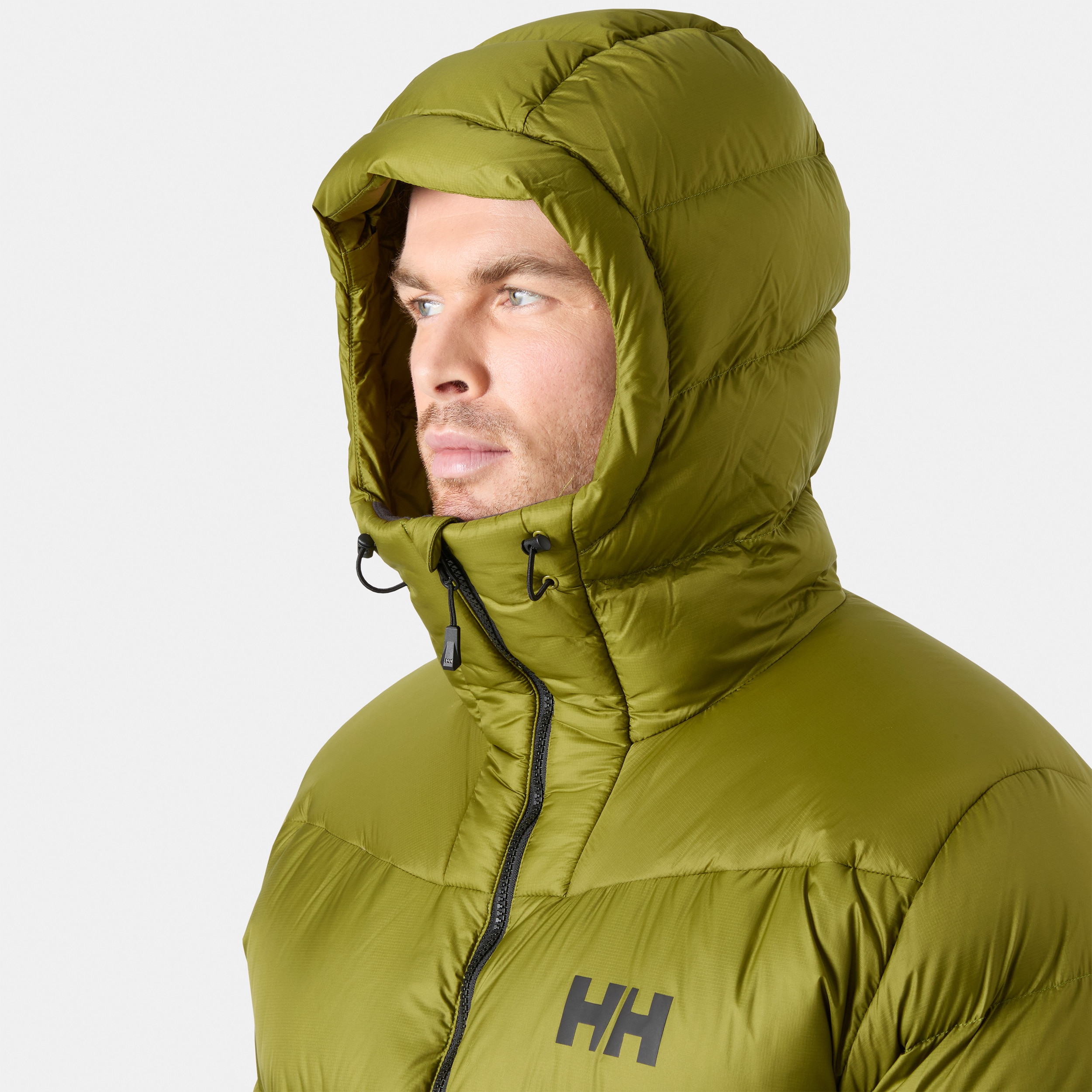 Chaqueta de hombre GLACIER DOWN Helly Hansen - Verde Oliva Verde Oliva-5