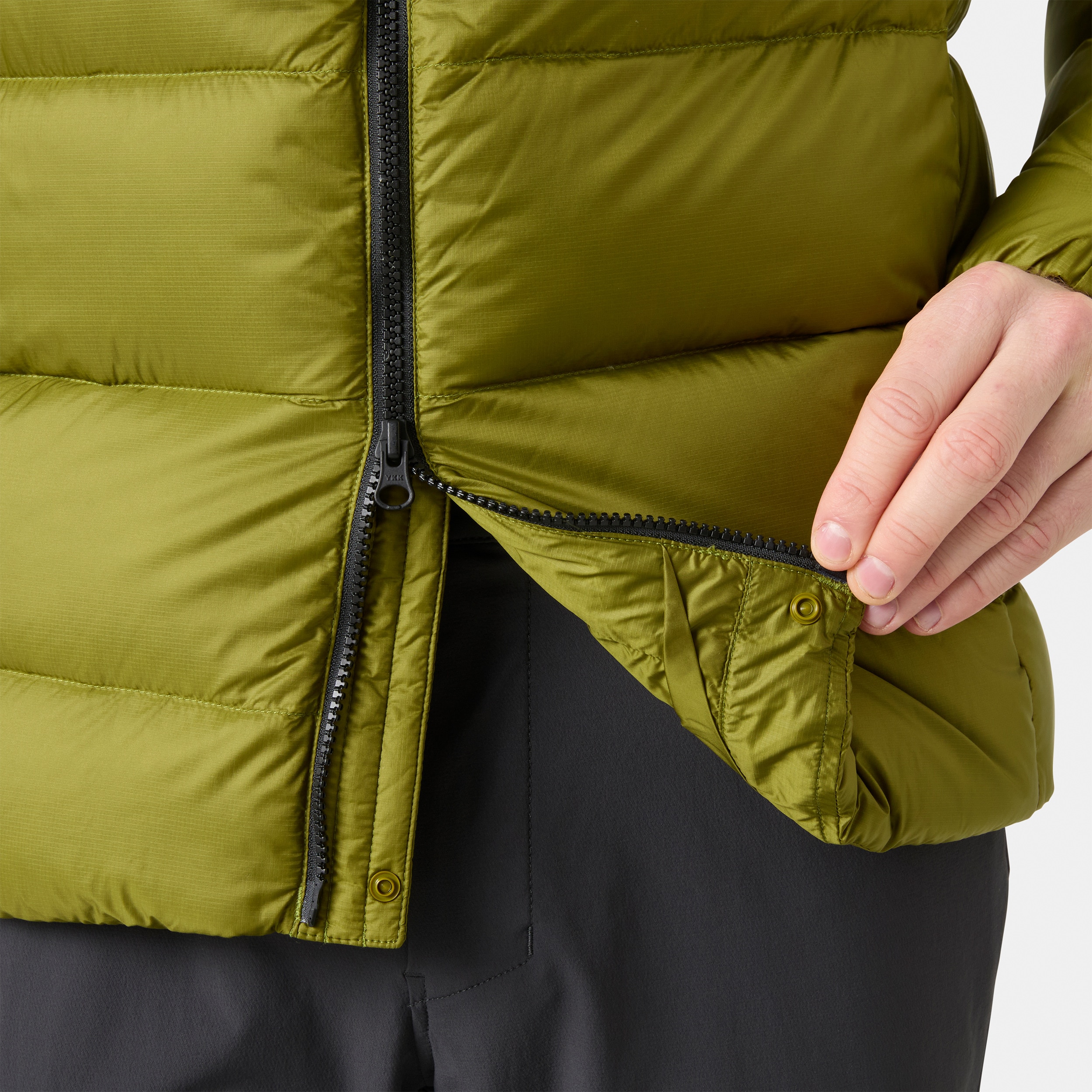 Chaqueta de hombre GLACIER DOWN Helly Hansen - Verde Oliva Verde Oliva-8