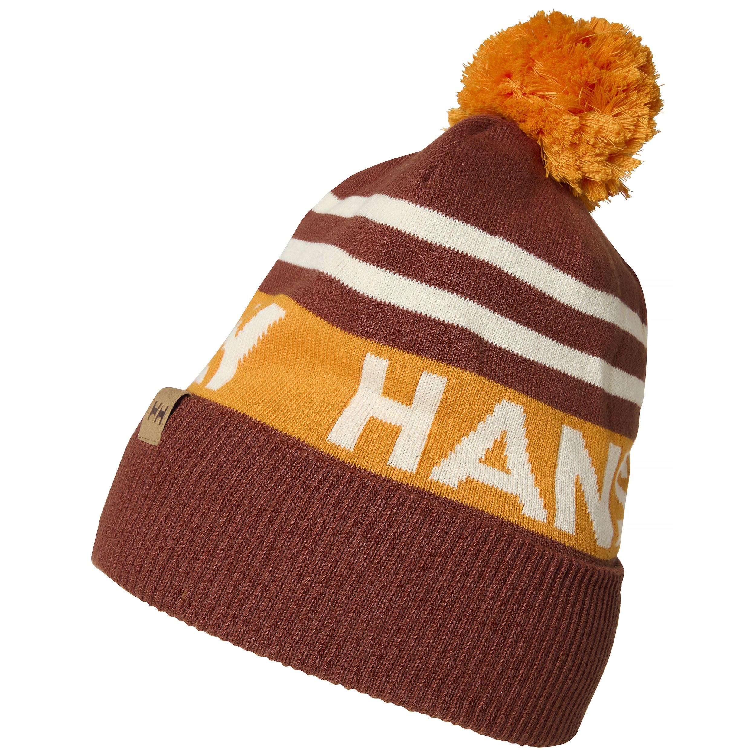 Gorro unisex RIDGELINE BEANIE Helly Hansen - Marrón / Naranja Marrón / Naranja-1