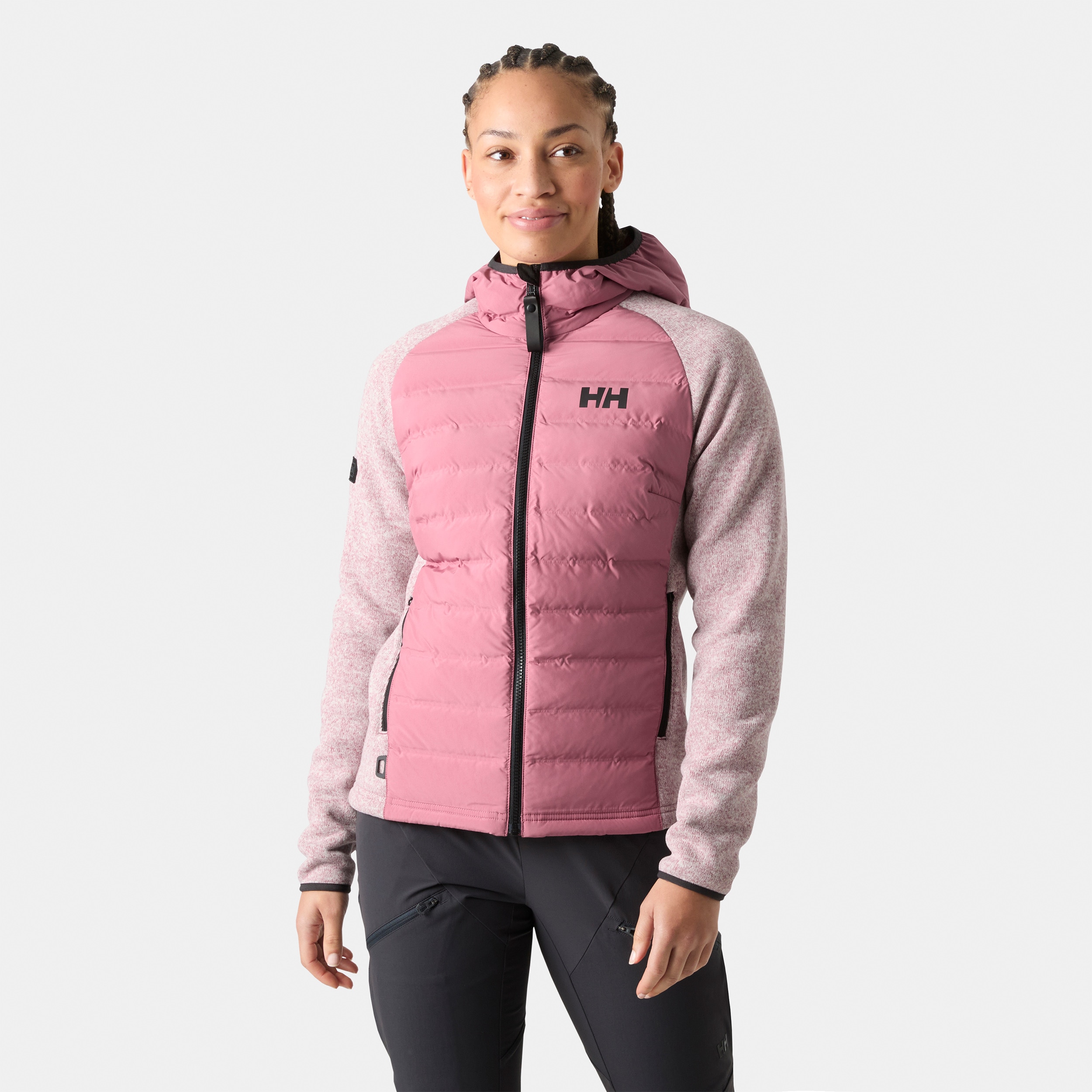 Imagen 3 de Chaqueta de mujer W SKAGEN HYBRID KNIT INSULATOR Helly Hansen - Malva Malva