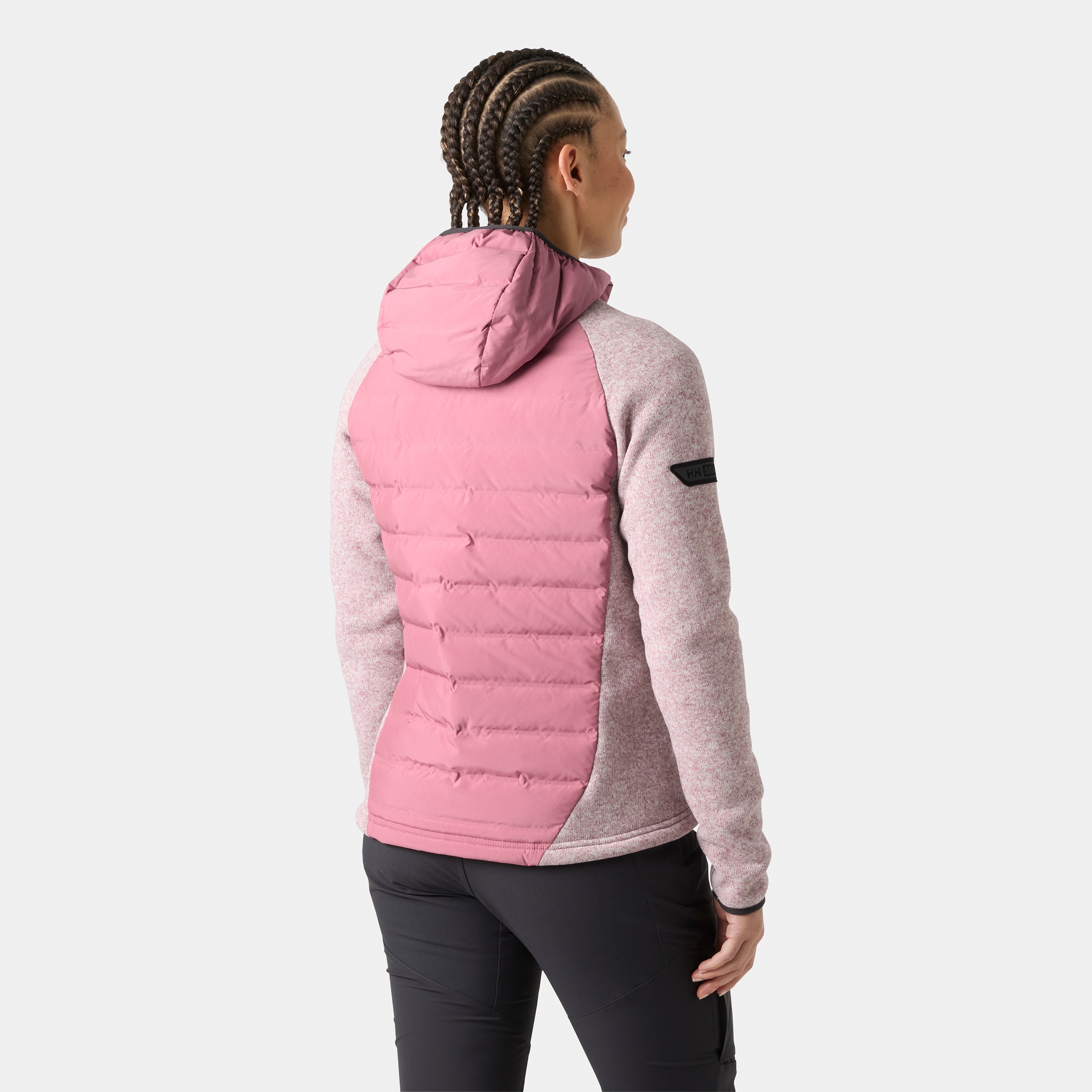 Imagen 4 de Chaqueta de mujer W SKAGEN HYBRID KNIT INSULATOR Helly Hansen - Malva Malva