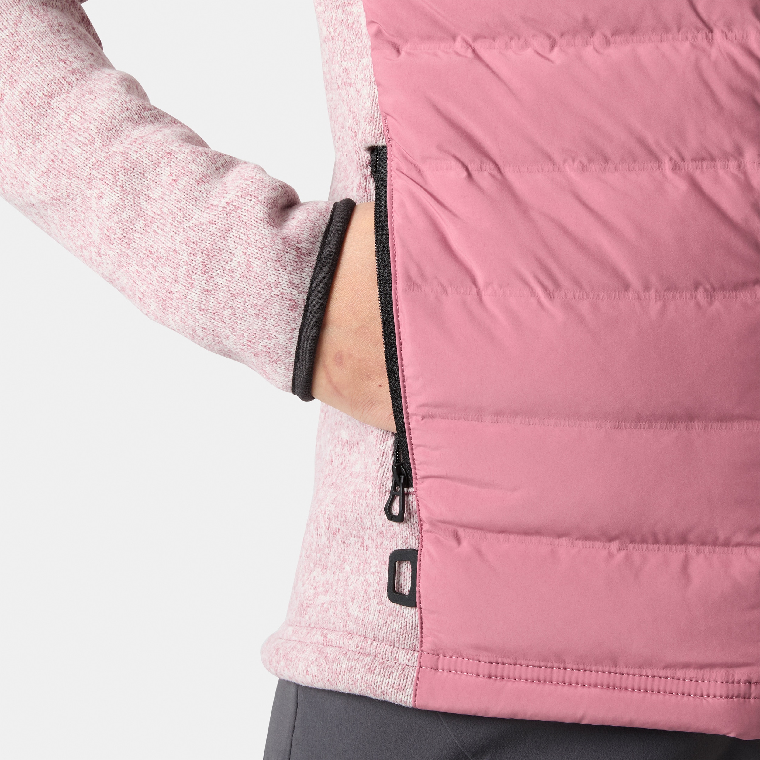 Imagen 7 de Chaqueta de mujer W SKAGEN HYBRID KNIT INSULATOR Helly Hansen - Malva Malva