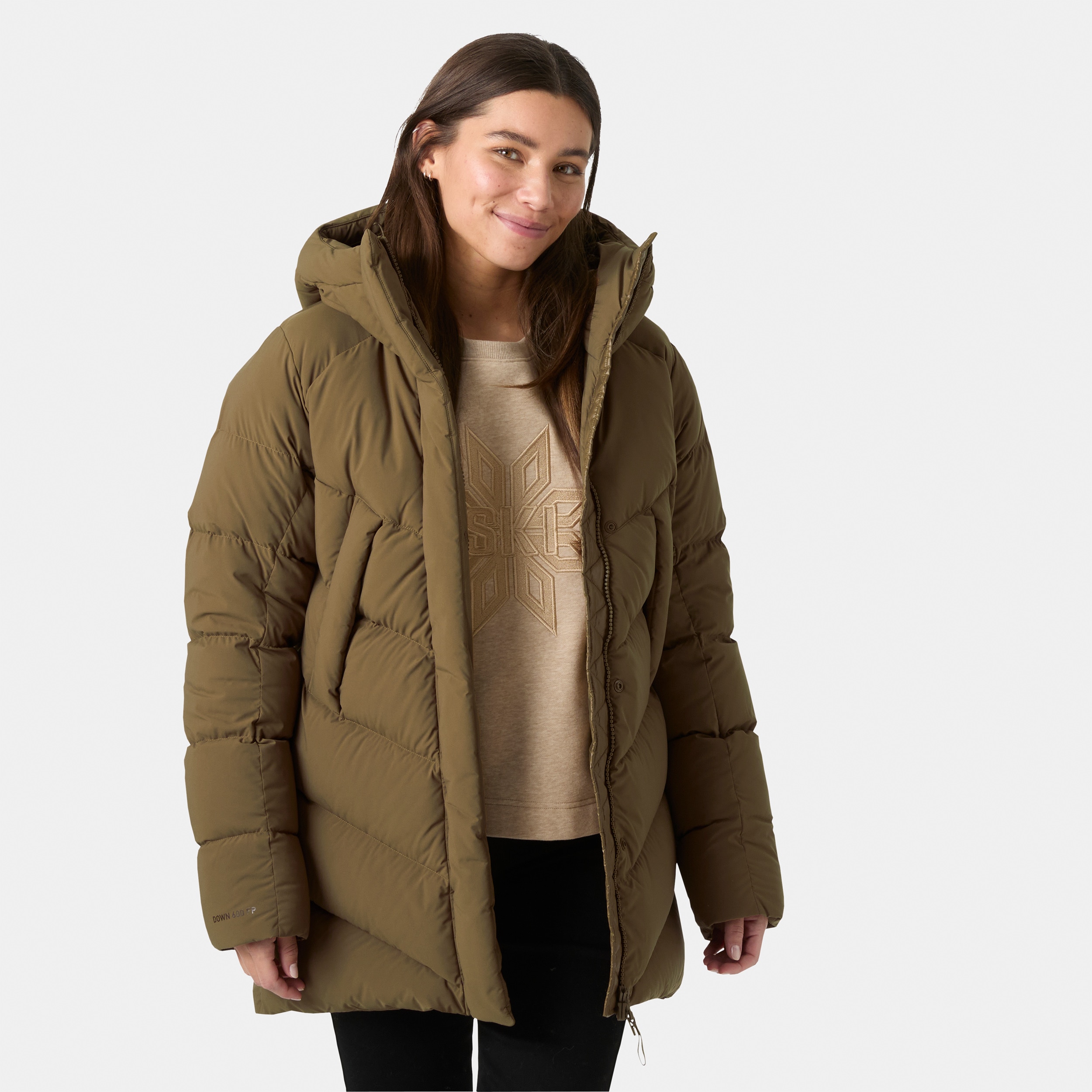 Imagen 2 de Chaqueta de mujer W HELLY PUFF DOWN PARKA Helly Hansen - Kaki Kaki
