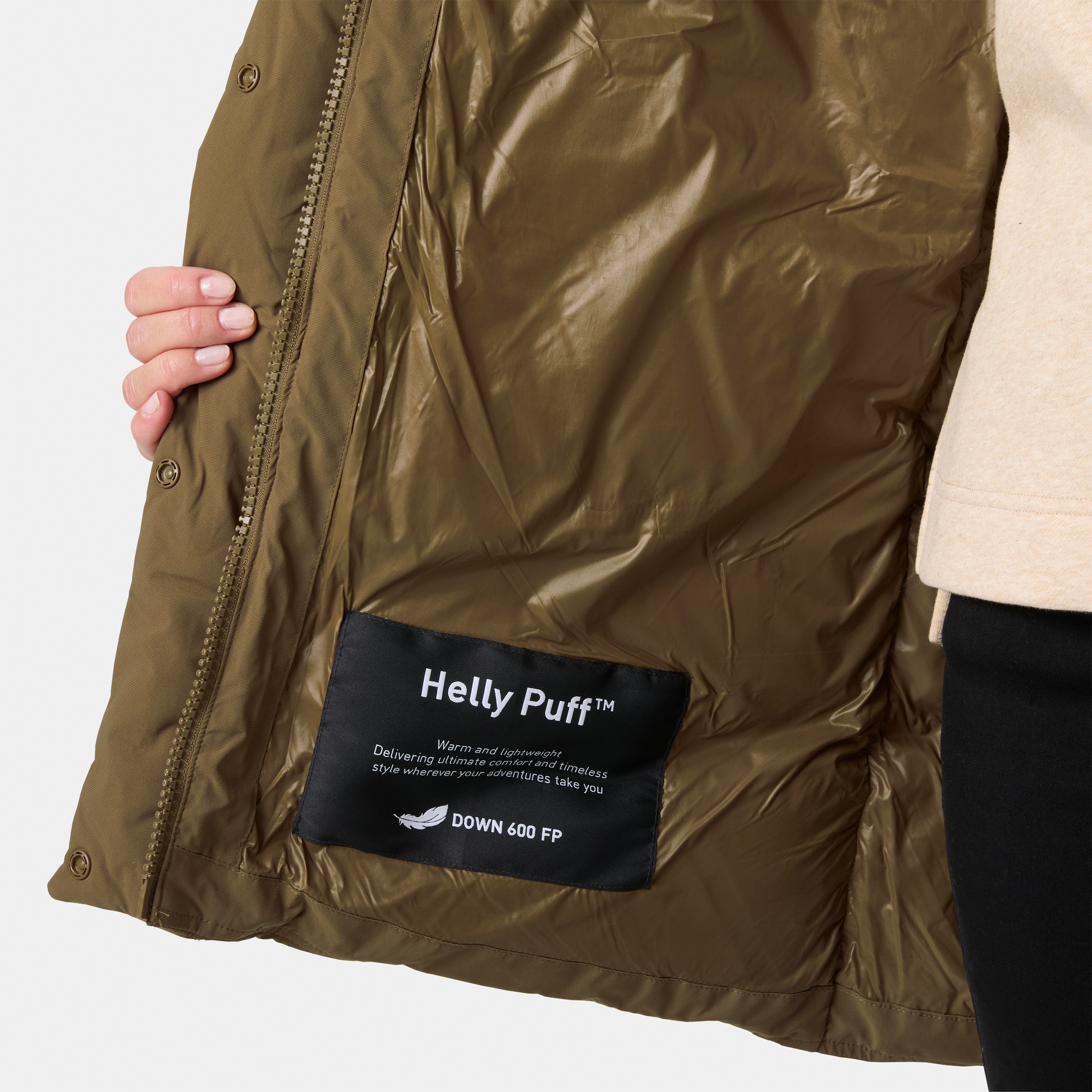 Imagen 4 de Chaqueta de mujer W HELLY PUFF DOWN PARKA Helly Hansen - Kaki Kaki