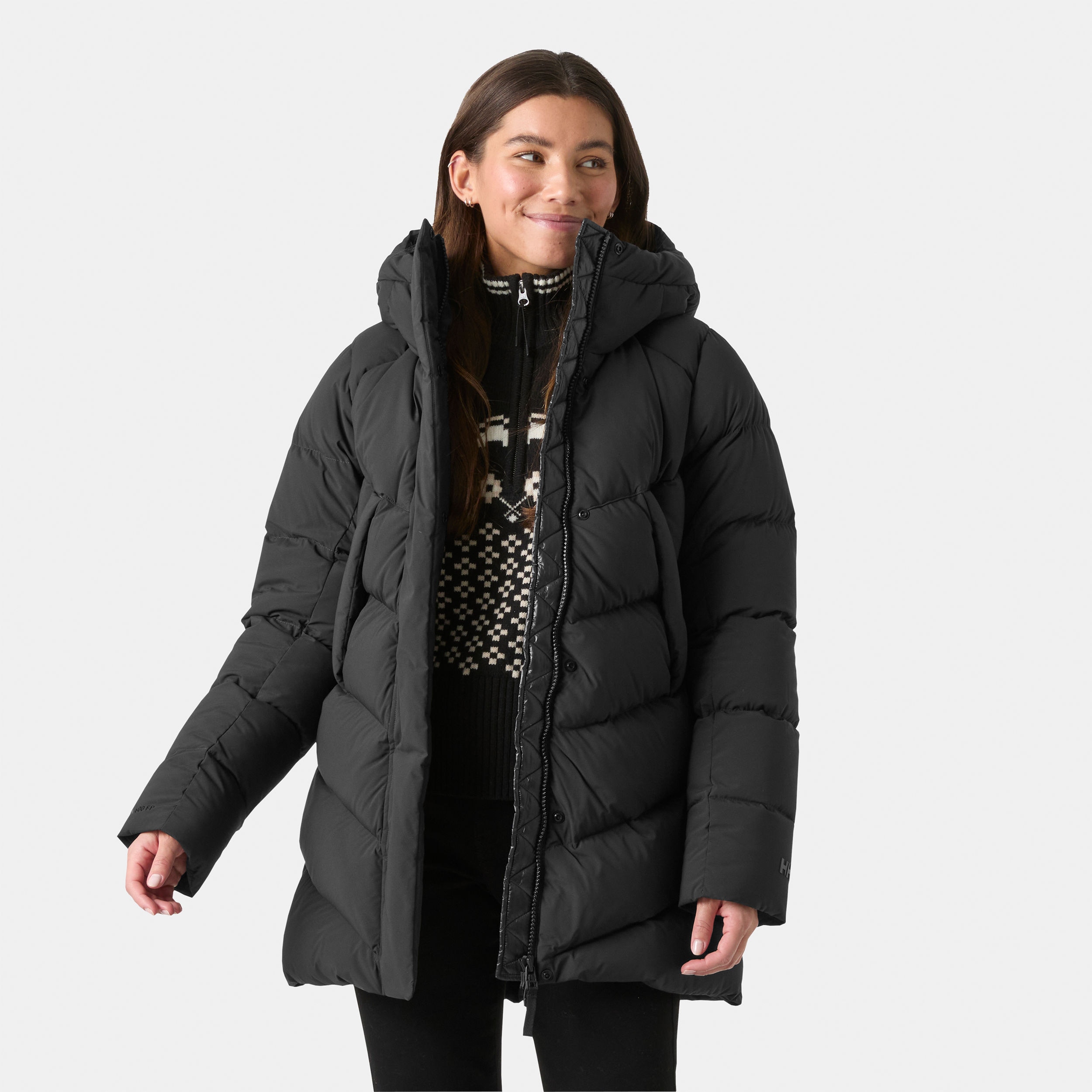 Imagen 4 de Chaqueta de mujer W HELLY PUFF DOWN PARKA Helly Hansen - Negro Negro