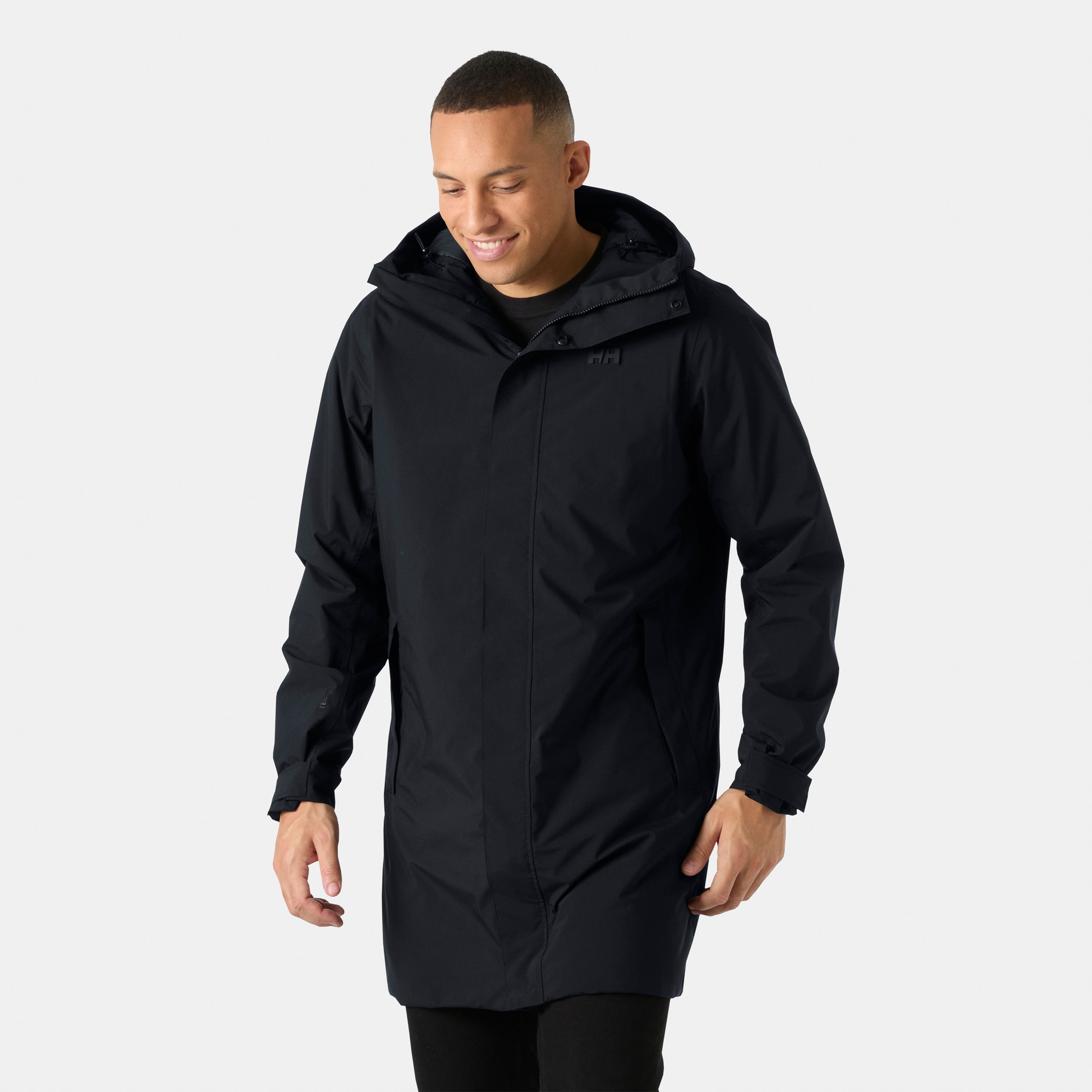 Chaqueta de hombre BRUSSEL INS RAIN COAT Helly Hansen - Negro Negro-3