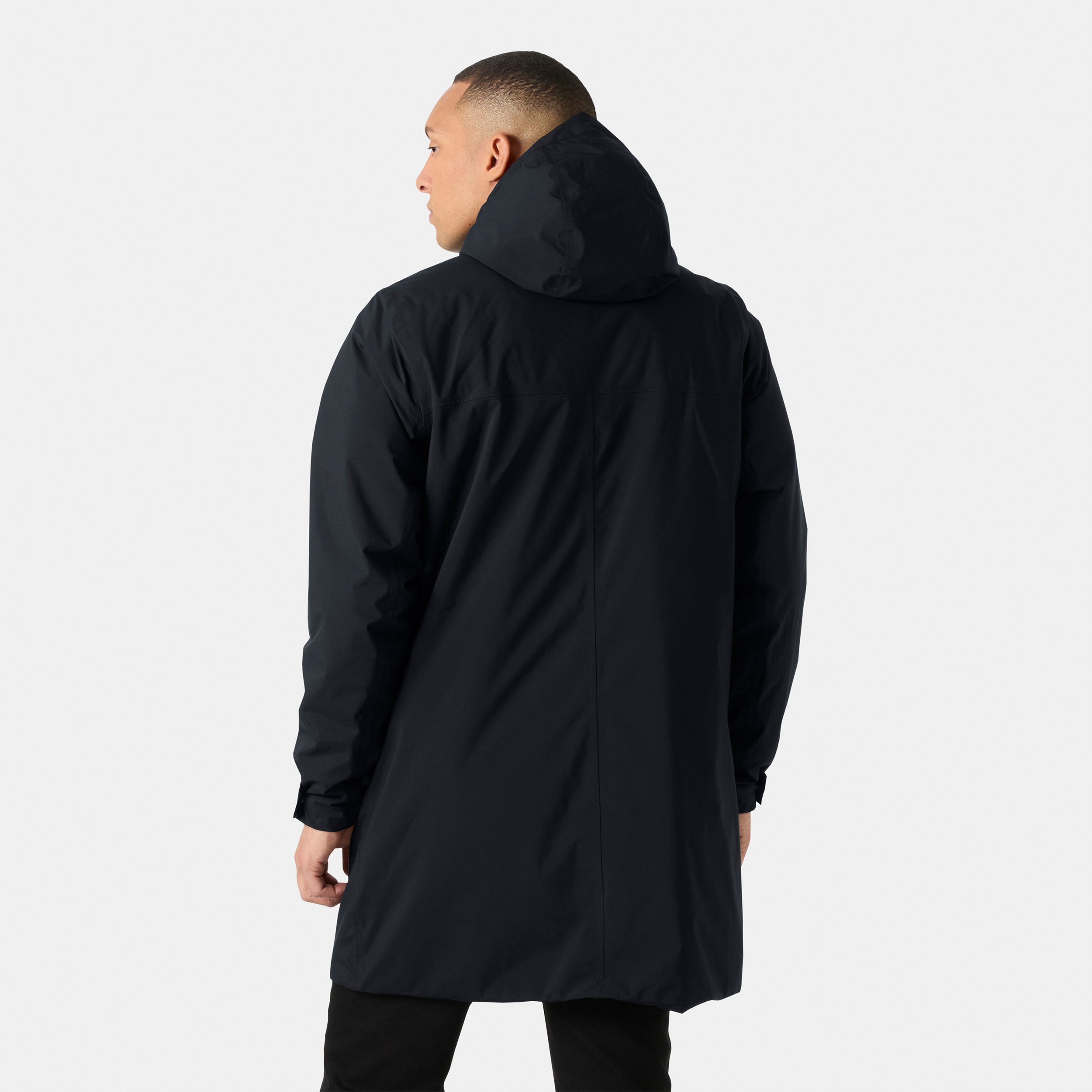Chaqueta de hombre BRUSSEL INS RAIN COAT Helly Hansen - Negro Negro-4