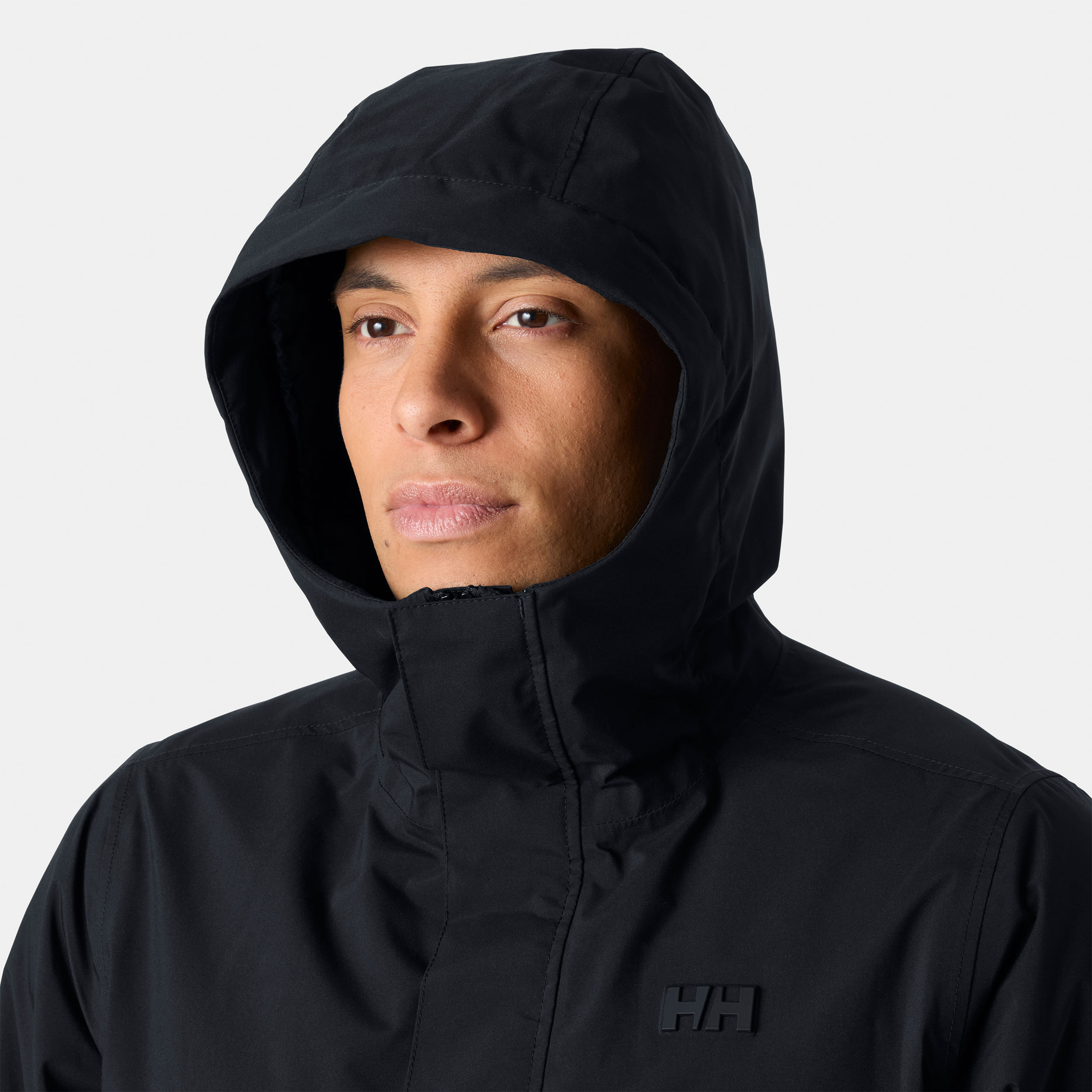 Chaqueta de hombre BRUSSEL INS RAIN COAT Helly Hansen - Negro Negro-5