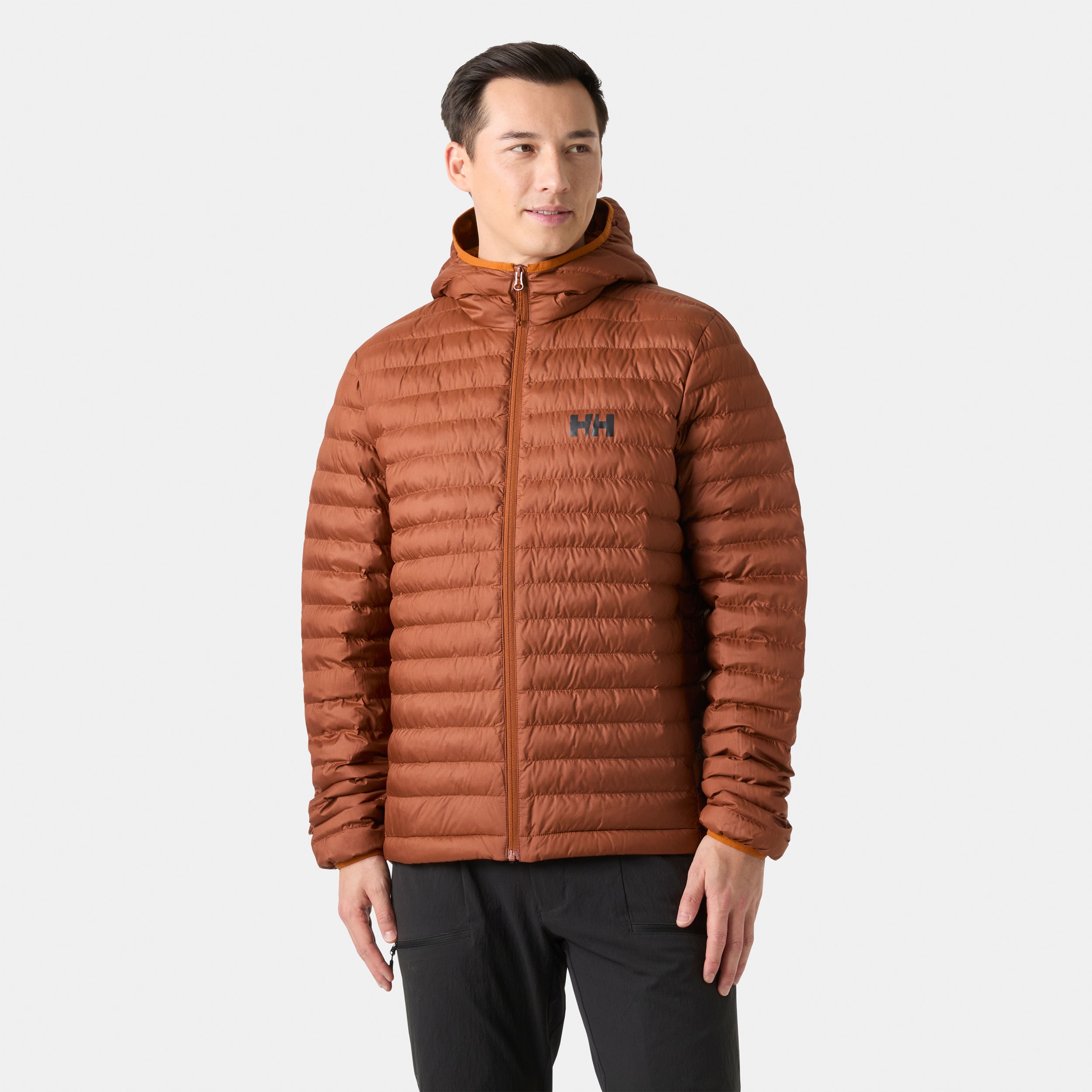 Chaqueta de montaña de hombre SIRDAL HOODED INSULATOR Helly Hansen - Teja Teja-3
