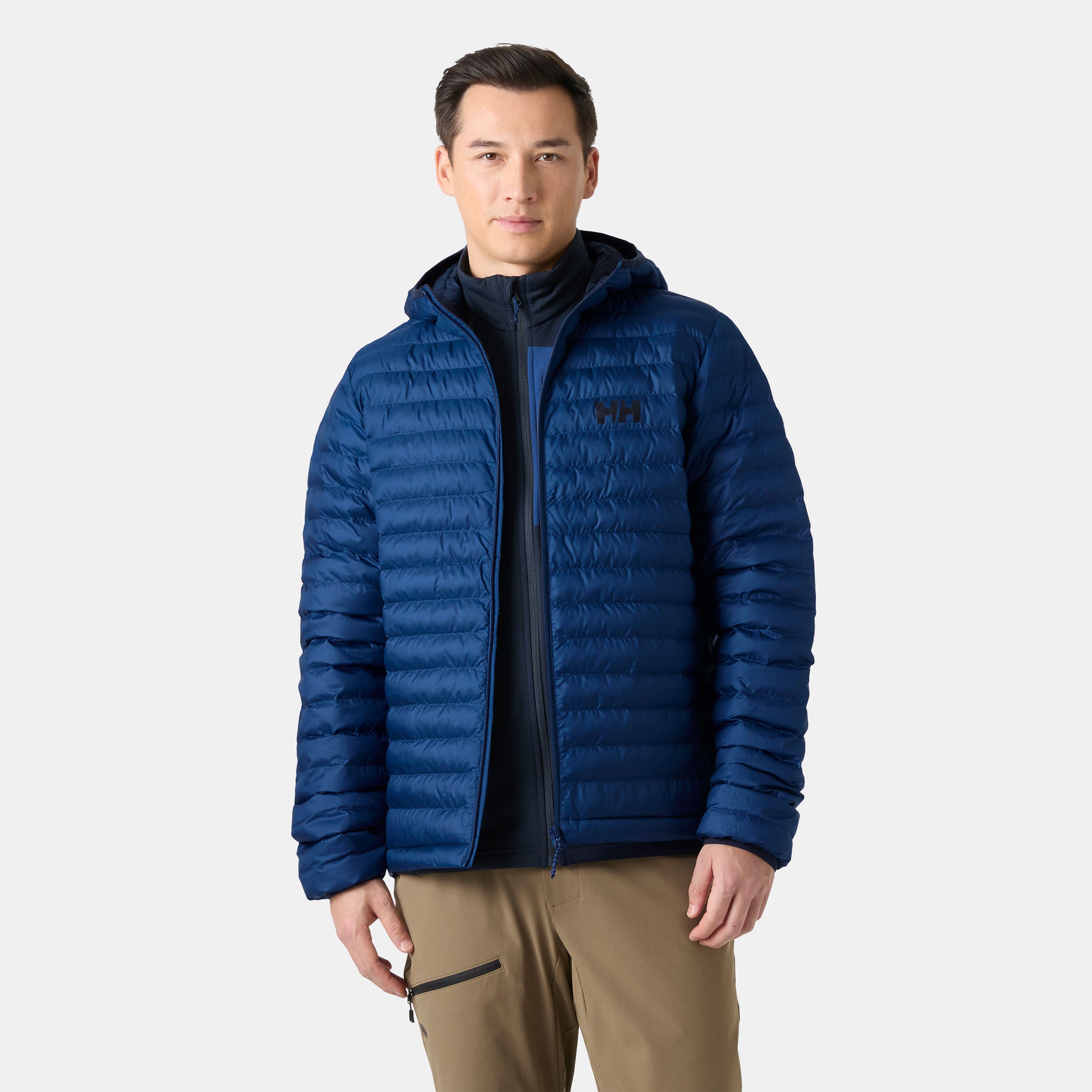 Chaqueta de montaña de hombre SIRDAL HOODED INSULATOR Helly Hansen - Azul oscuro Azul oscuro-3