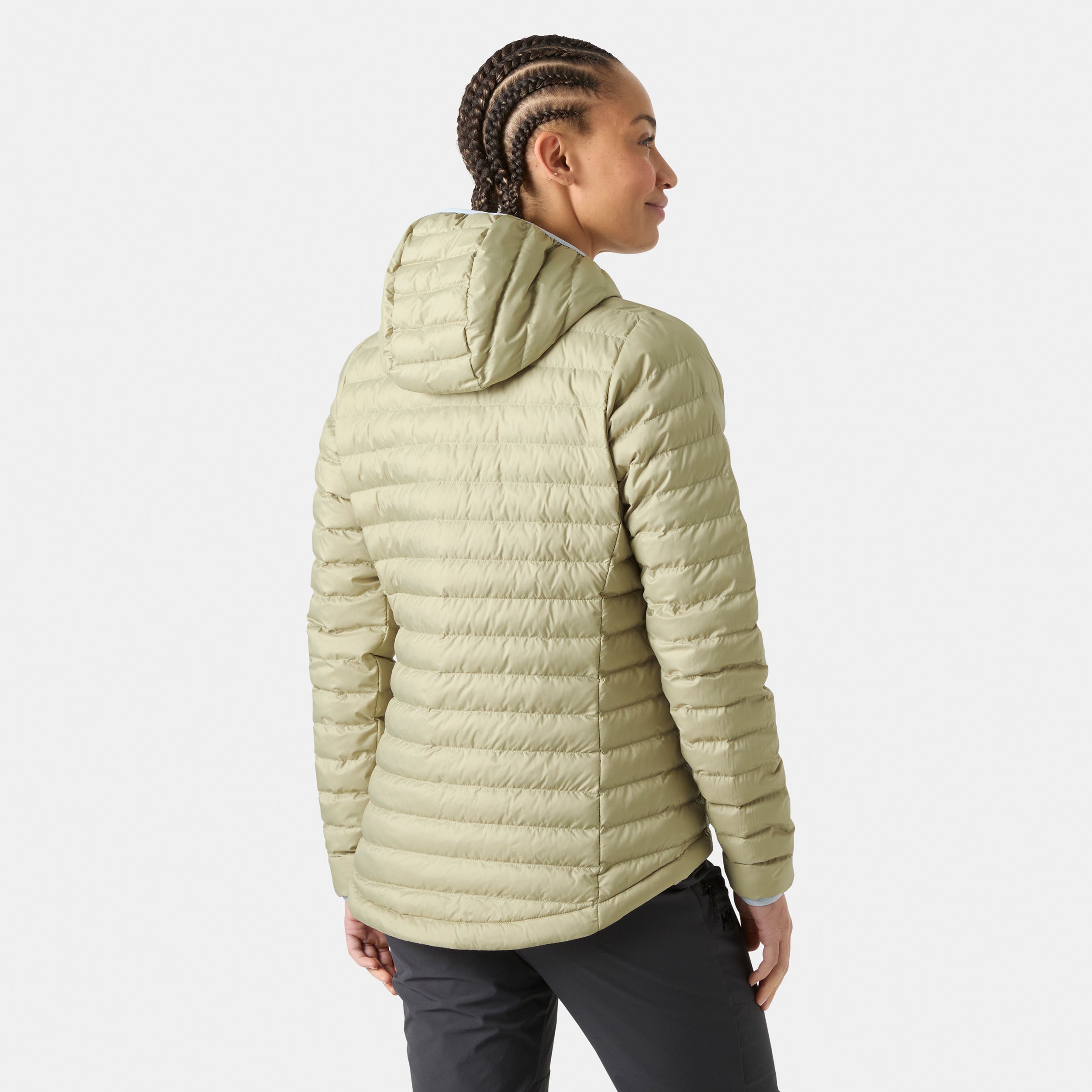 Imagen 4 de Chaqueta de montaña de mujer W SIRDAL HOODED INSULATOR Helly Hansen - Verde Verde