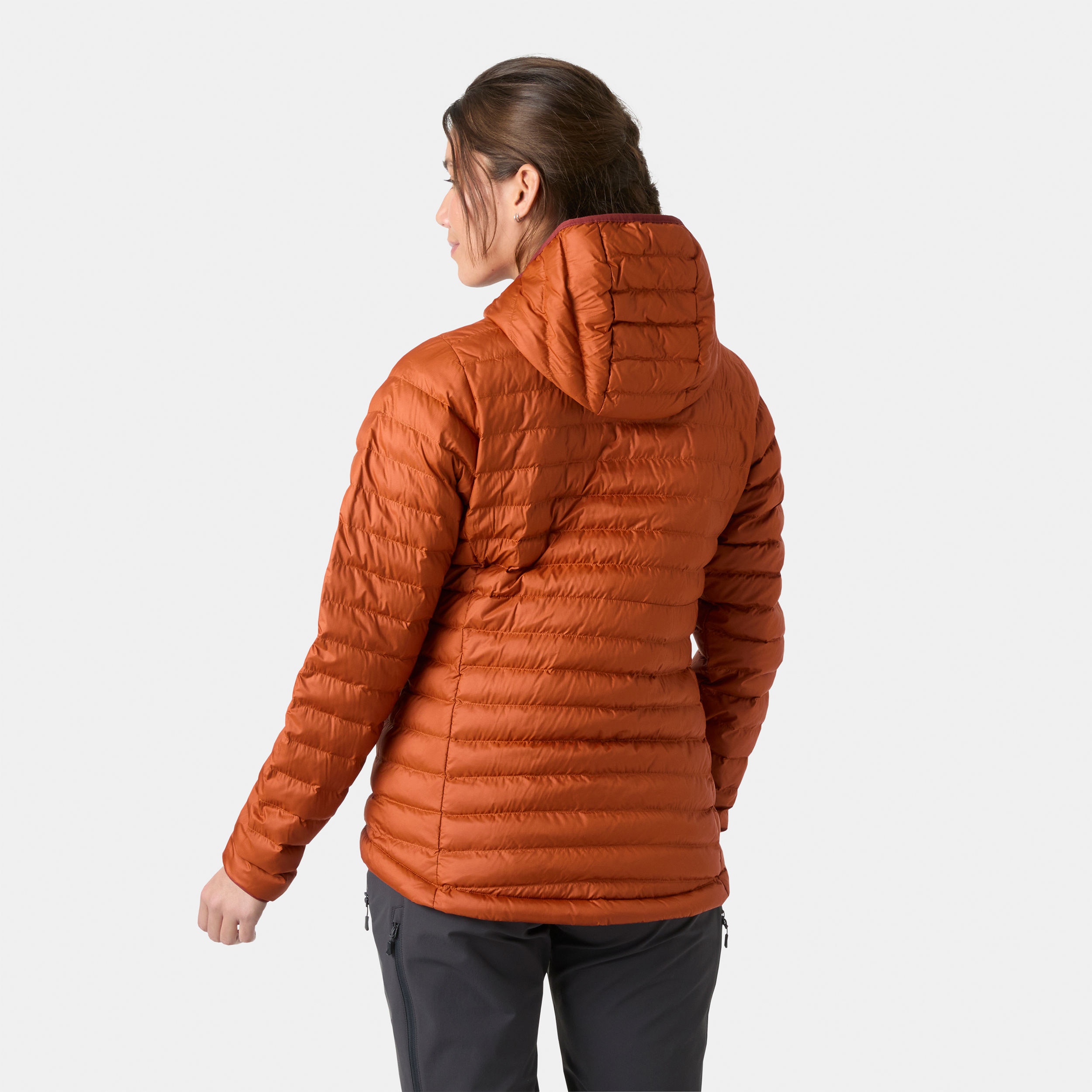 Imagen 4 de Chaqueta de montaña de mujer W SIRDAL HOODED INSULATOR Helly Hansen - Teja Teja