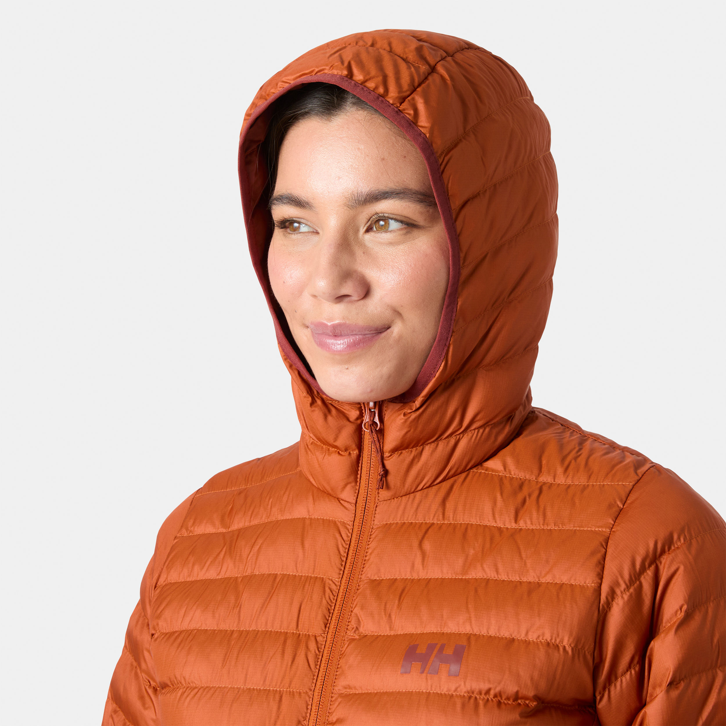 Imagen 5 de Chaqueta de montaña de mujer W SIRDAL HOODED INSULATOR Helly Hansen - Teja Teja