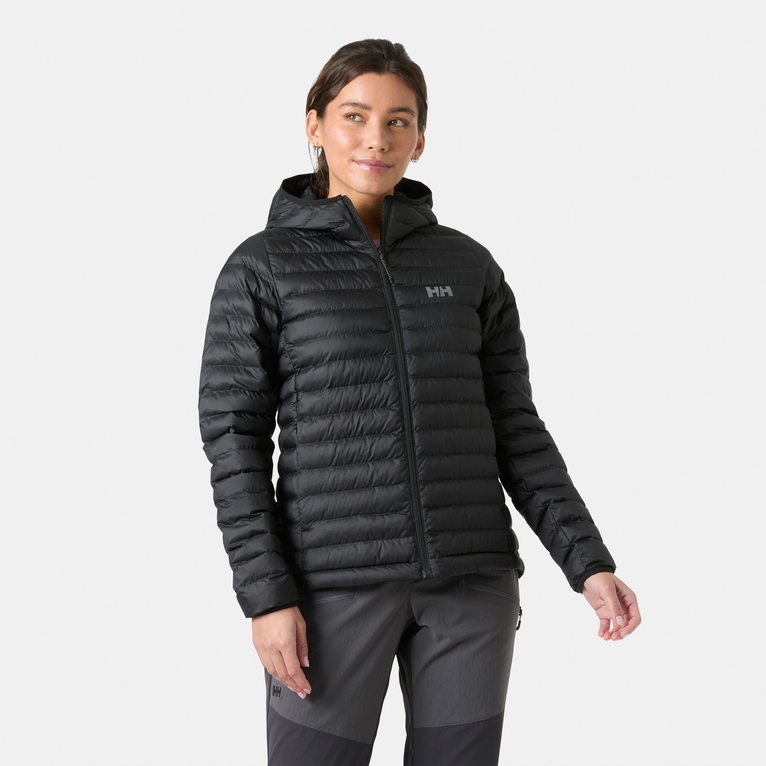 Imagen 3 de Chaqueta de montaña de mujer W SIRDAL HOODED INSULATOR Helly Hansen - Negro Negro