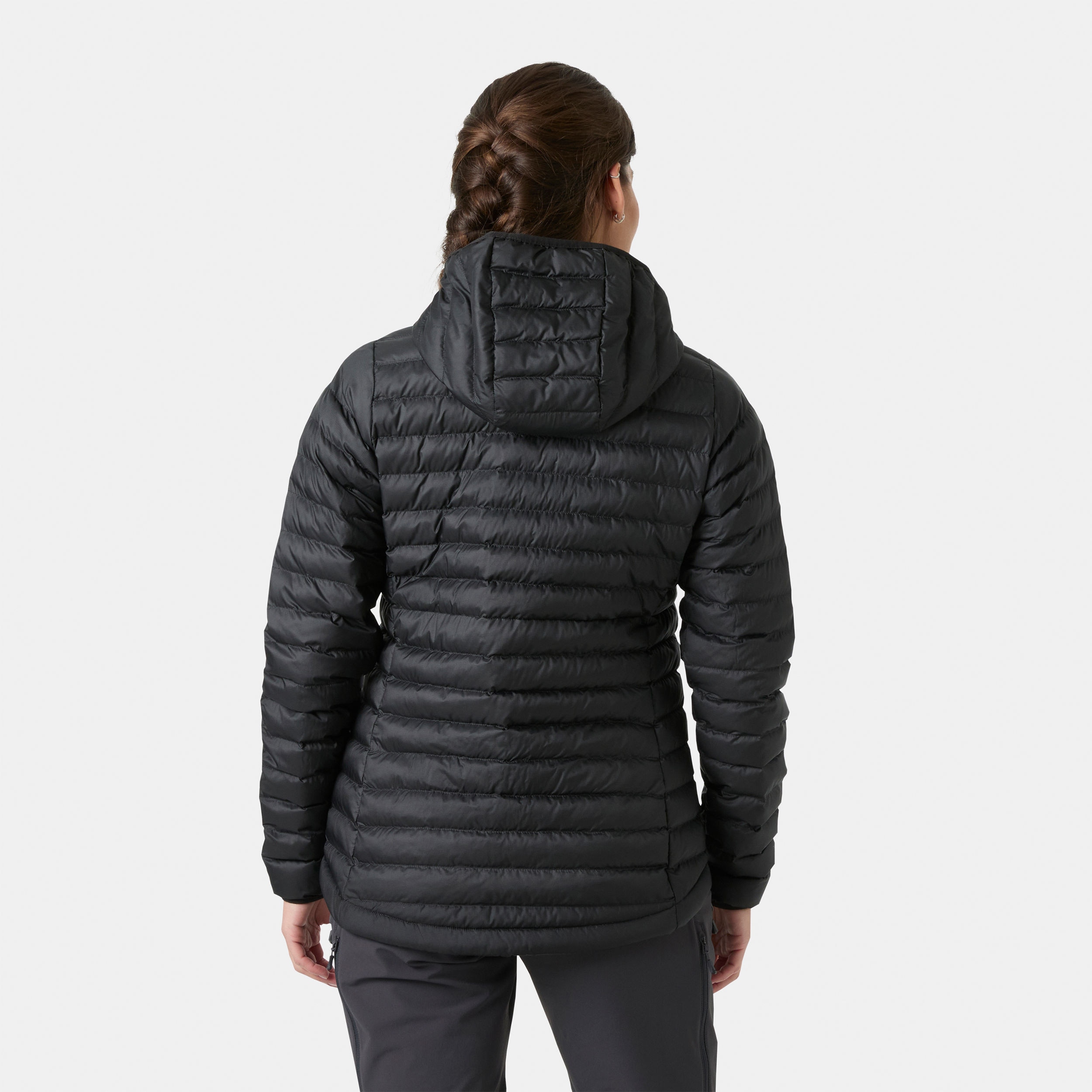 Imagen 4 de Chaqueta de montaña de mujer W SIRDAL HOODED INSULATOR Helly Hansen - Negro Negro