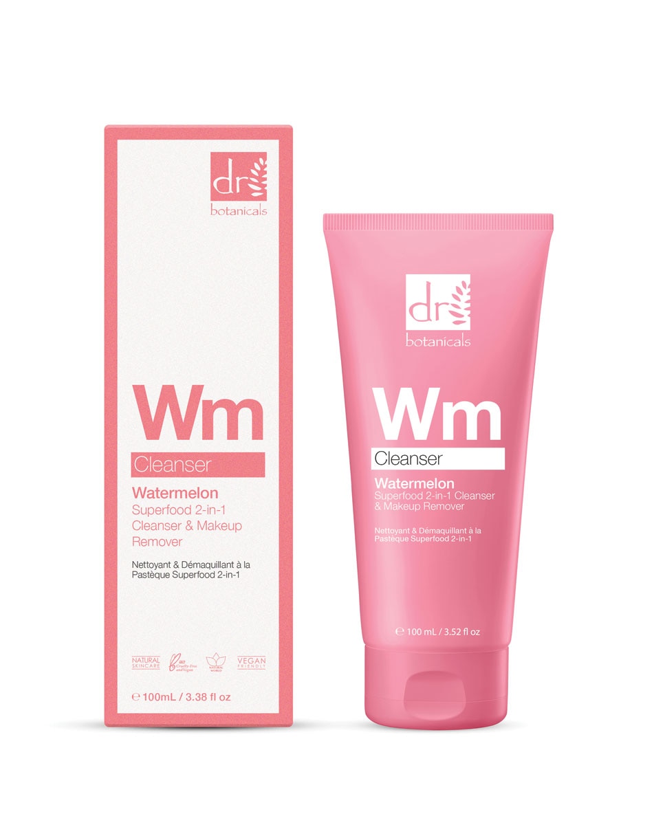 Imagen 2 de Limpiador y desmaquillante 2 en 1 de sandía 60 ml Apothecary by Dr Botanicals - 700 100 ml 700