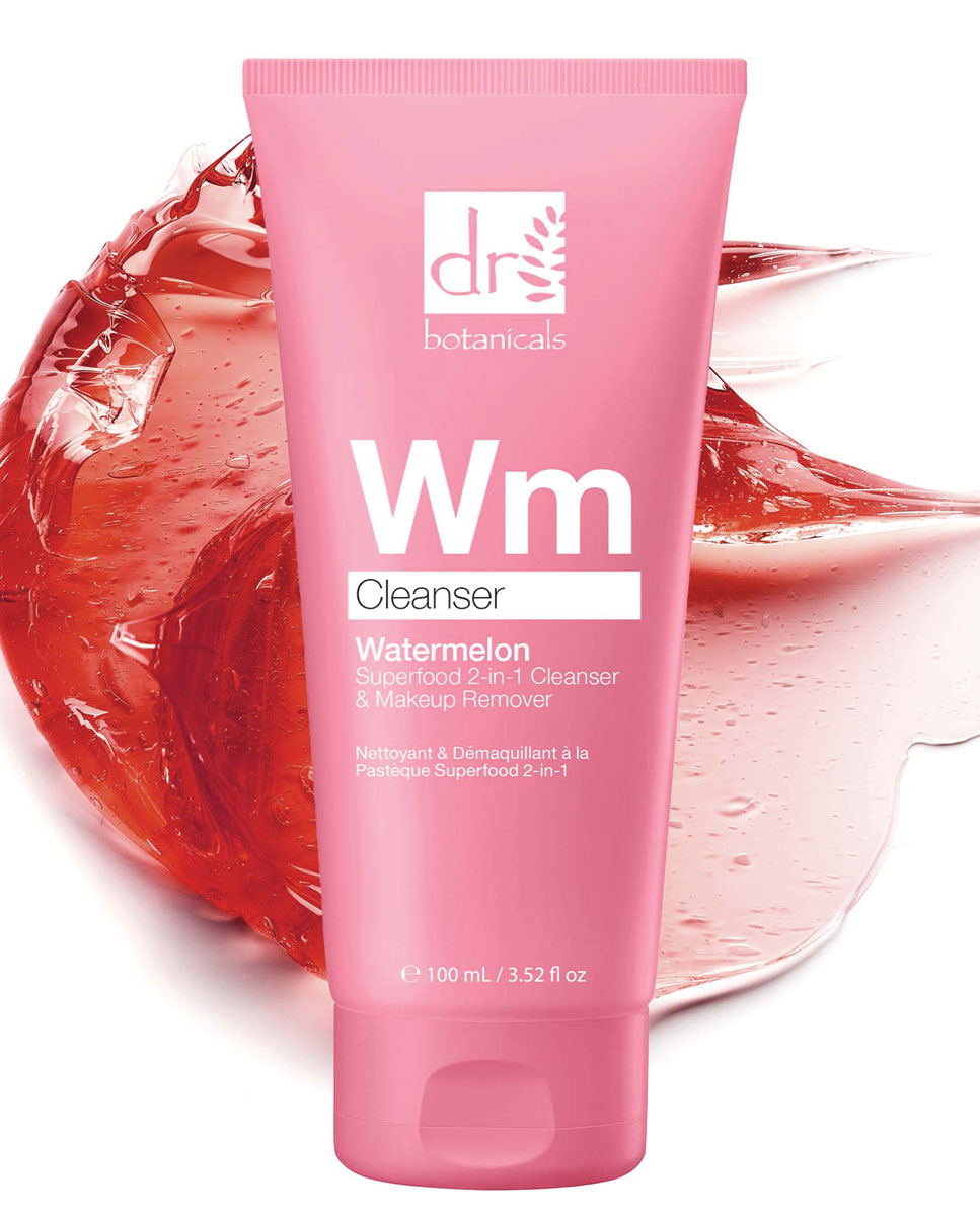 Imagen 3 de Limpiador y desmaquillante 2 en 1 de sandía 60 ml Apothecary by Dr Botanicals - 700 100 ml 700