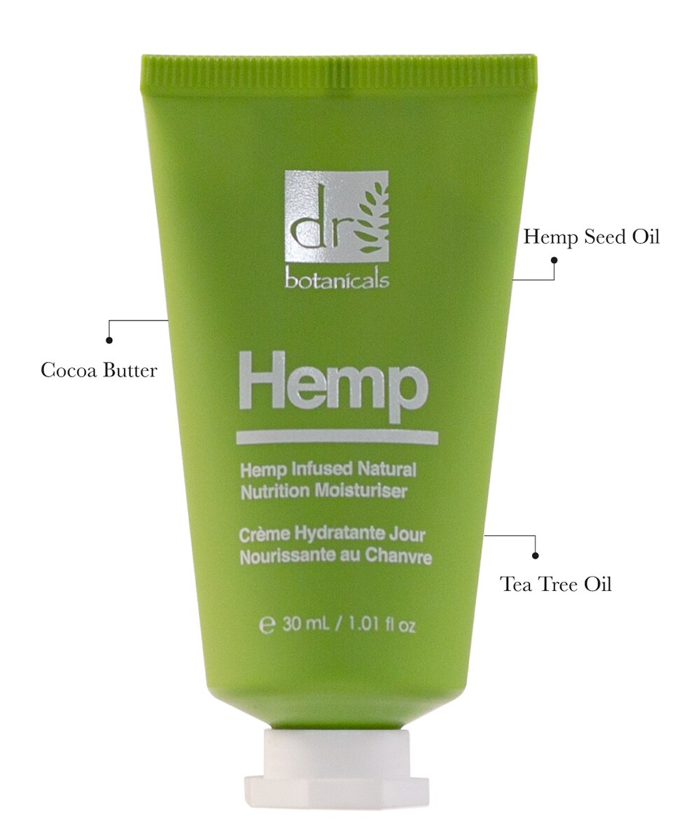 Imagen 2 de Crema hidratante natural con infusión de cáñamo 30 ml Apothecary by Dr Botanicals - 700 30 ml 700