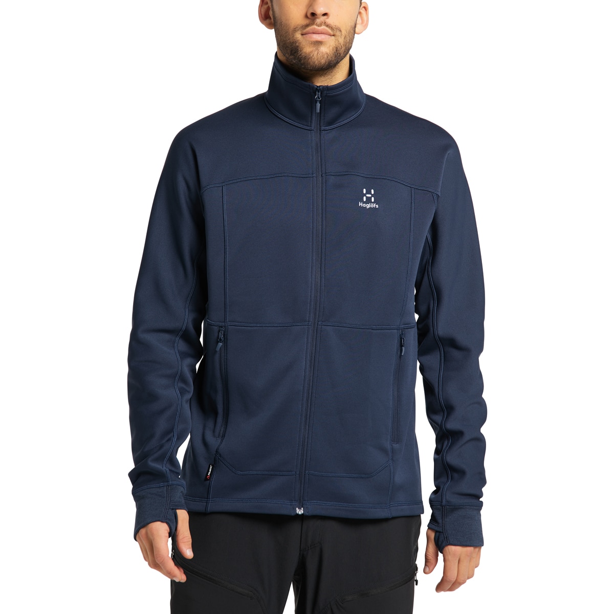 Forro polar de montaña de hombre Betula Haglöfs - Azul marino Azul marino-3