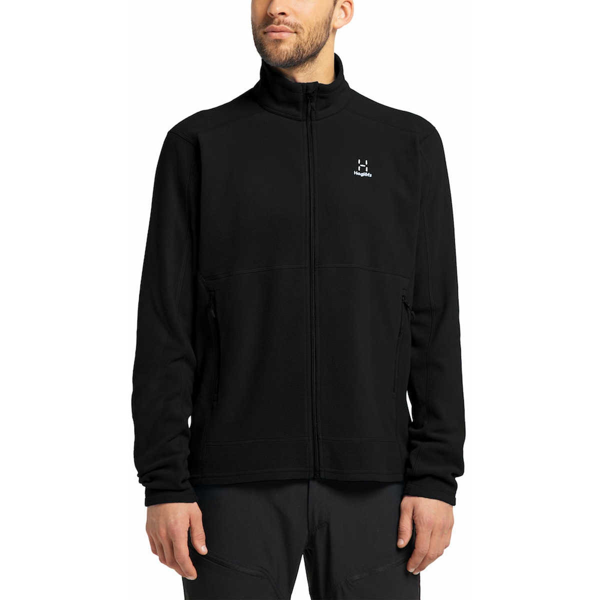 Forro polar de hombre Buteo Haglofs - Negro Negro-3