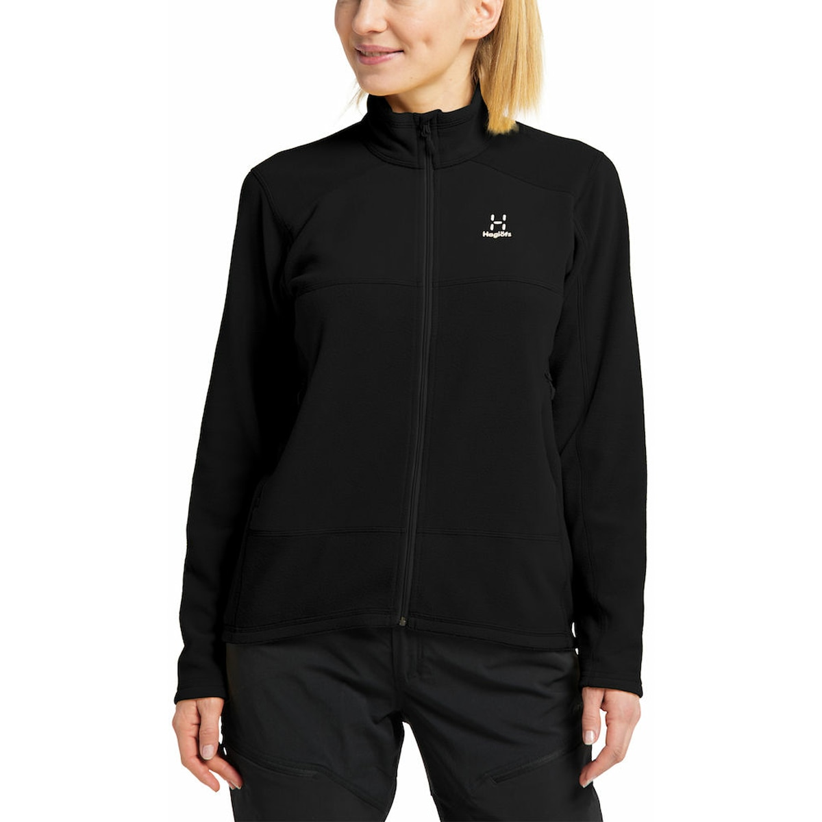 Forro polar de mujer Buteo Haglofs - Negro Negro-3