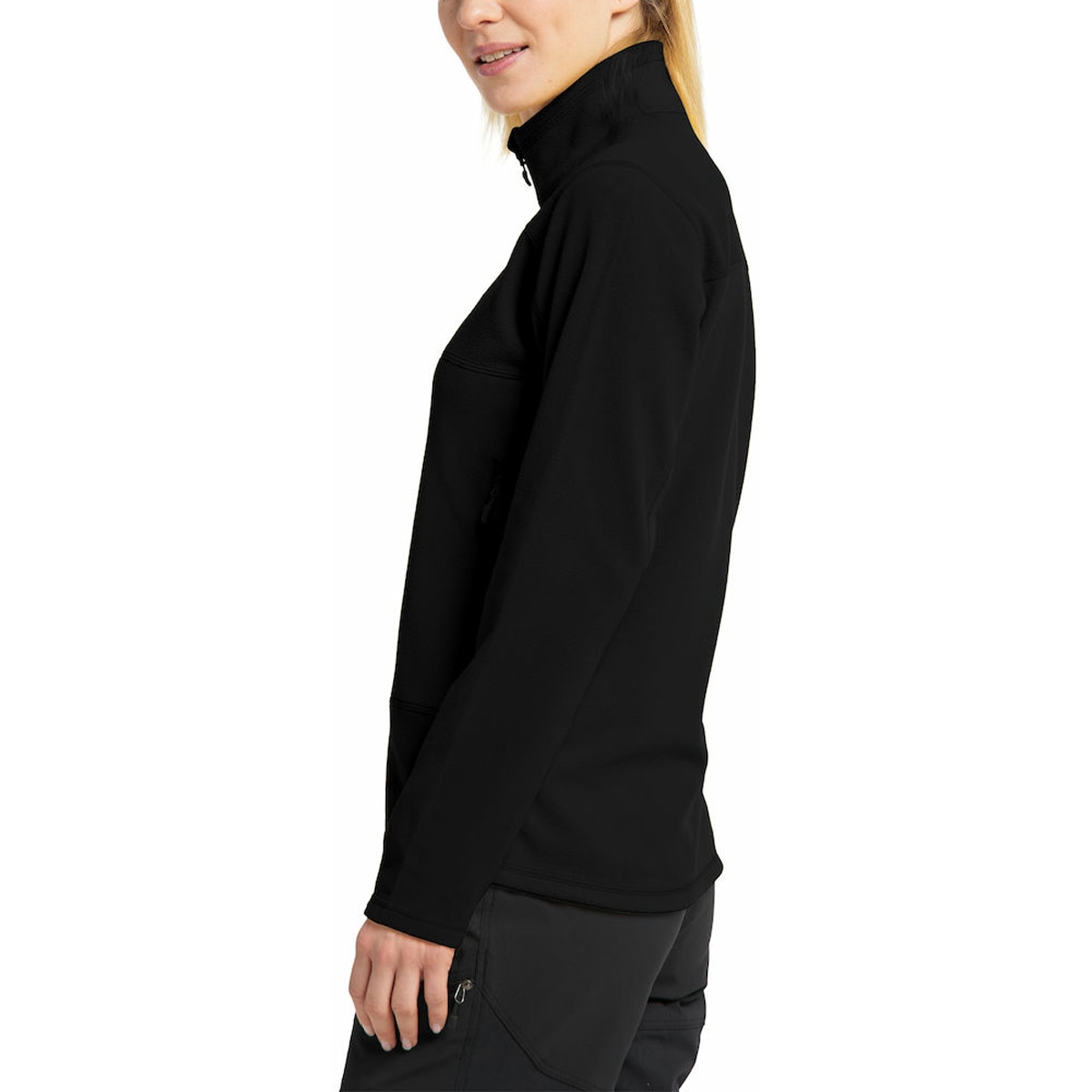Forro polar de mujer Buteo Haglofs - Negro Negro-5