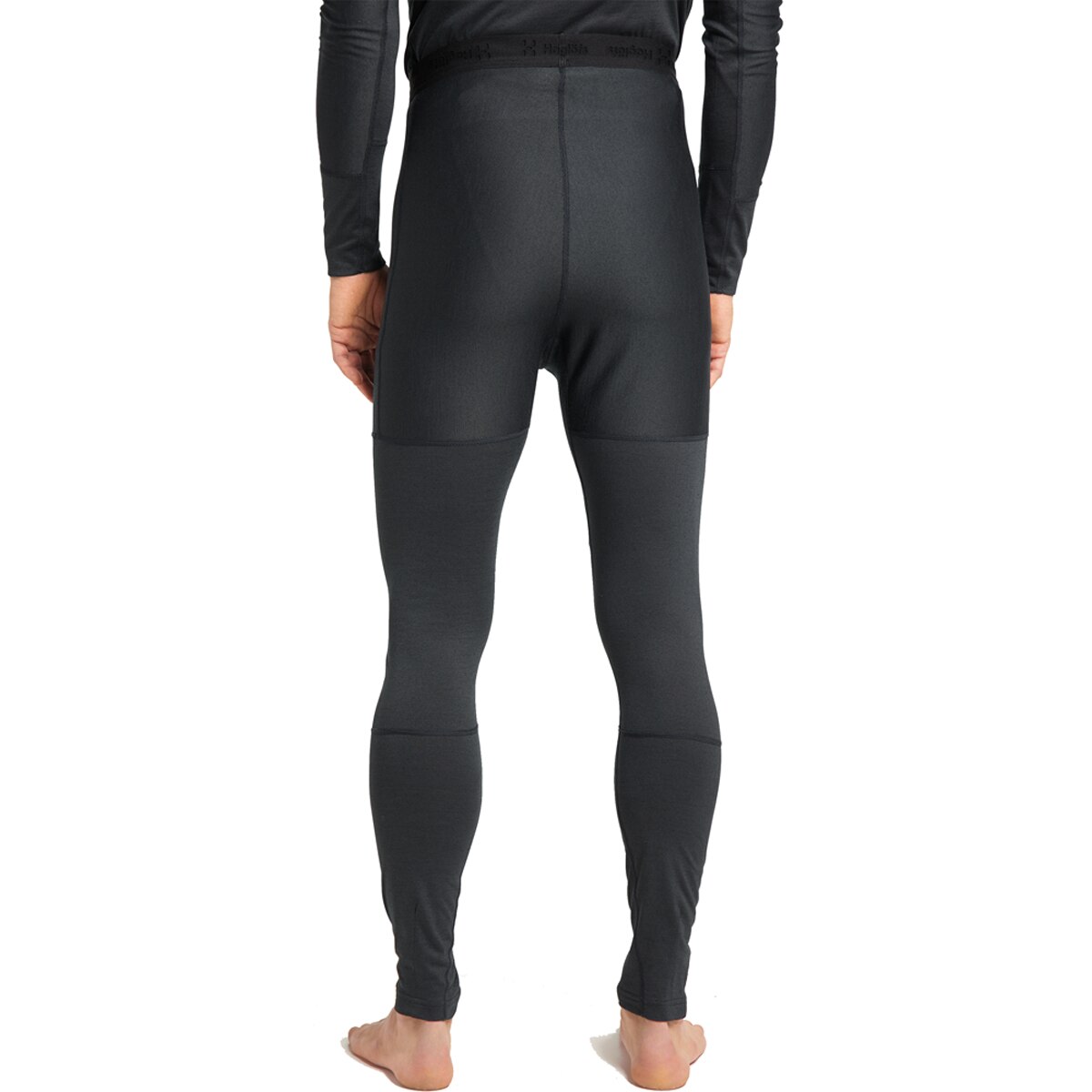 Malla de hombre Natural Blend Tech Long Johns Haglöfs - Negro Negro-4