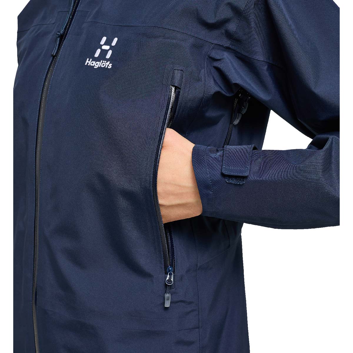 Chaqueta de mujer ROC Flash GTX Haglöfs - Azul Azul-4