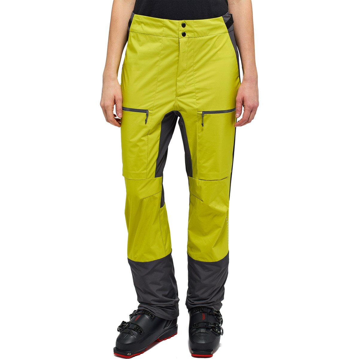Pantalón de nieve de mujer L.I.M Hybrid Touring Haglöfs - Amarillo Amarillo-3