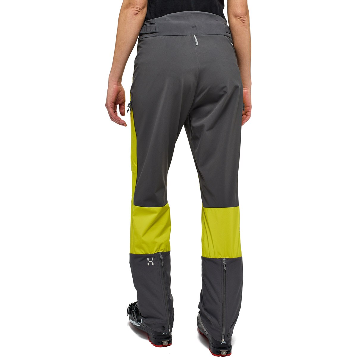 Pantalón de nieve de mujer L.I.M Hybrid Touring Haglöfs - Amarillo Amarillo-4
